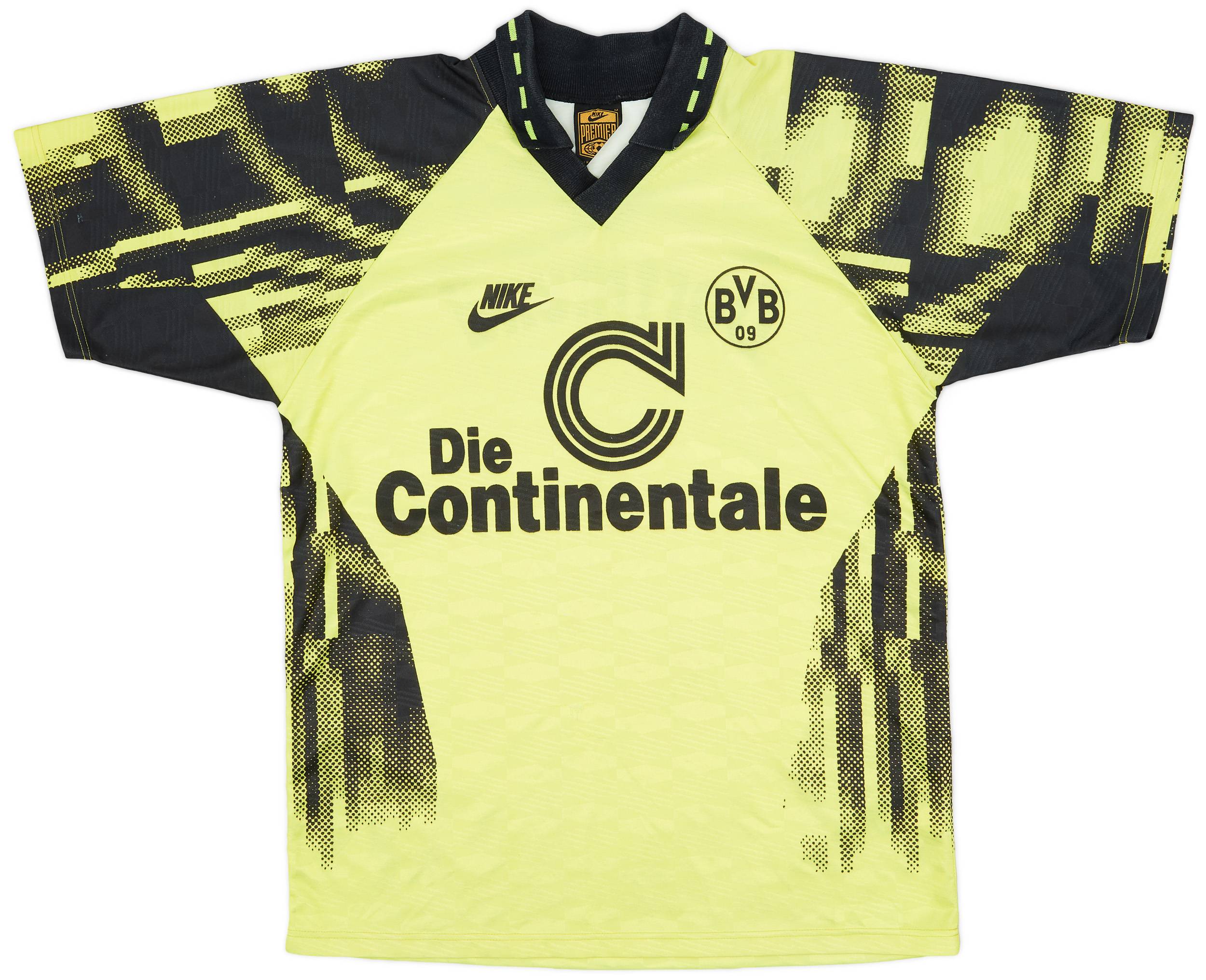 1992-93 Borussia Dortmund Home Shirt - 8/10 - (M)