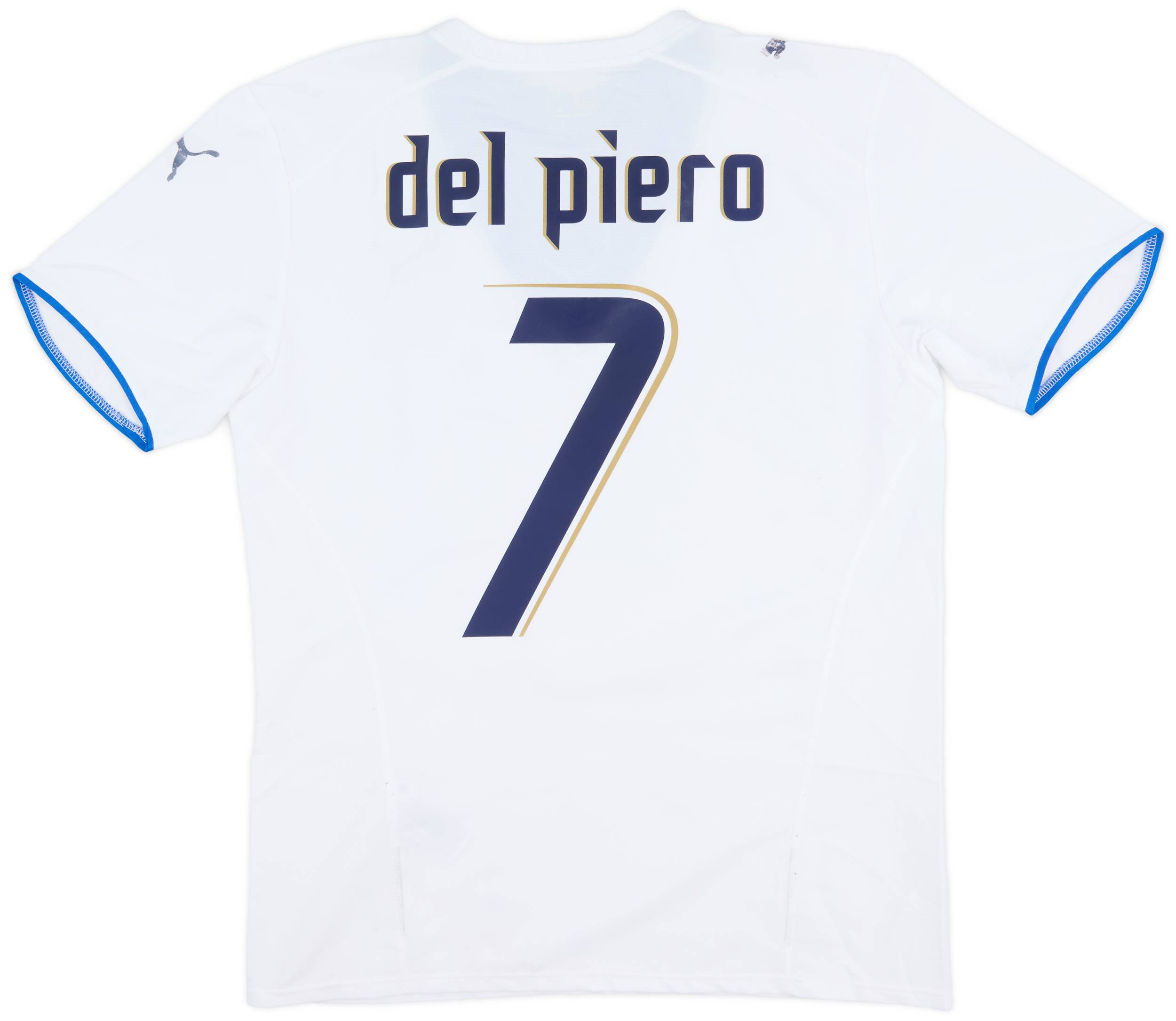 2006 Italy Away Shirt Del Piero #7 - 4/10 - (M)