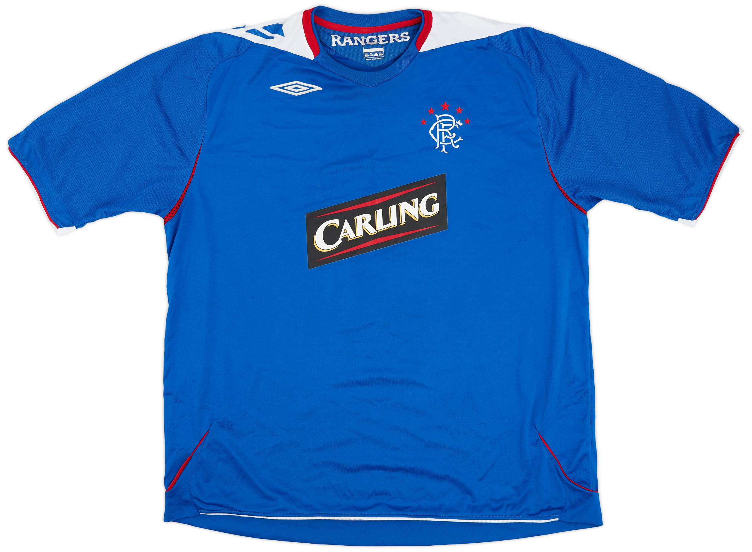 2006-07 Rangers Home Shirt - 8/10 - (3XL)