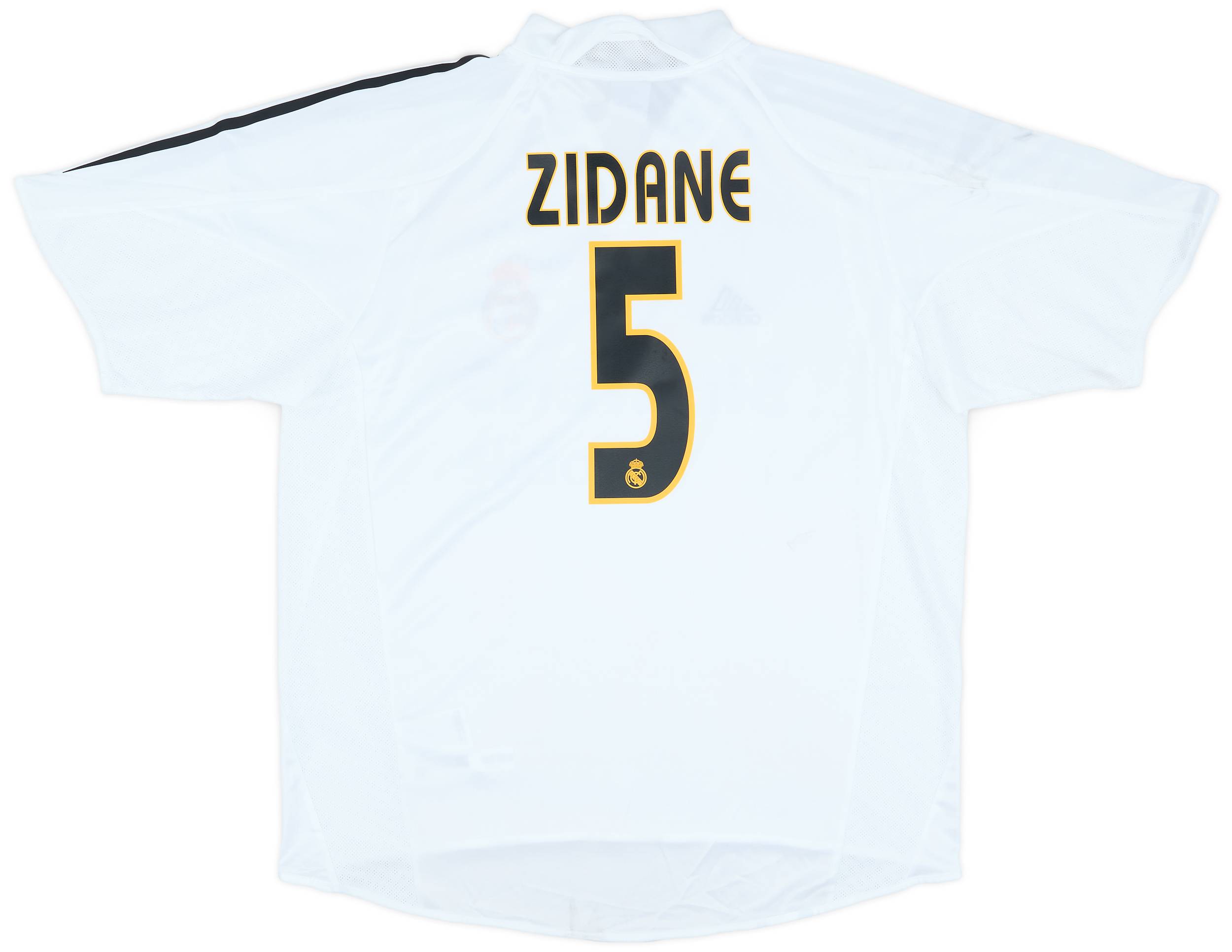 2004 05 Real Madrid Home Shirt Zidane 5 L