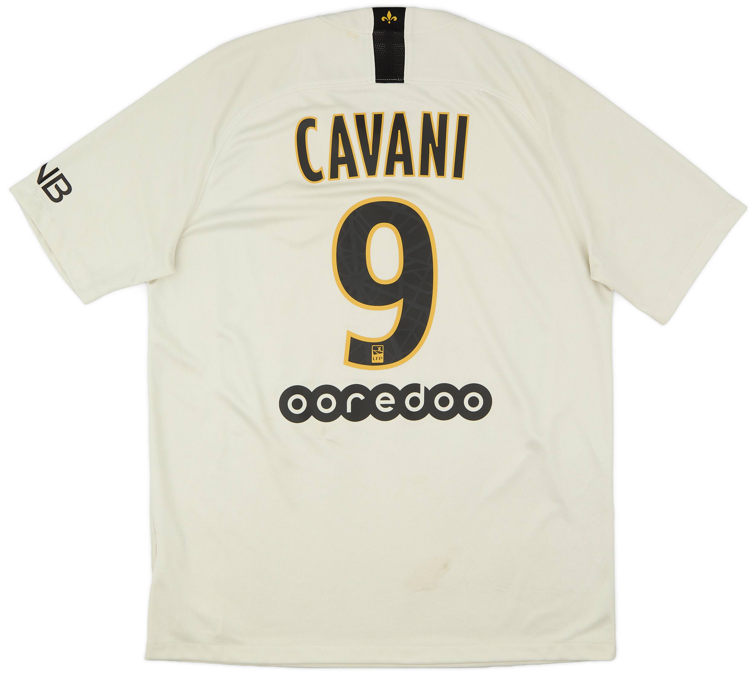2018-19 Paris Saint-Germain Away Shirt Cavani #9 - 7/10 - (L)