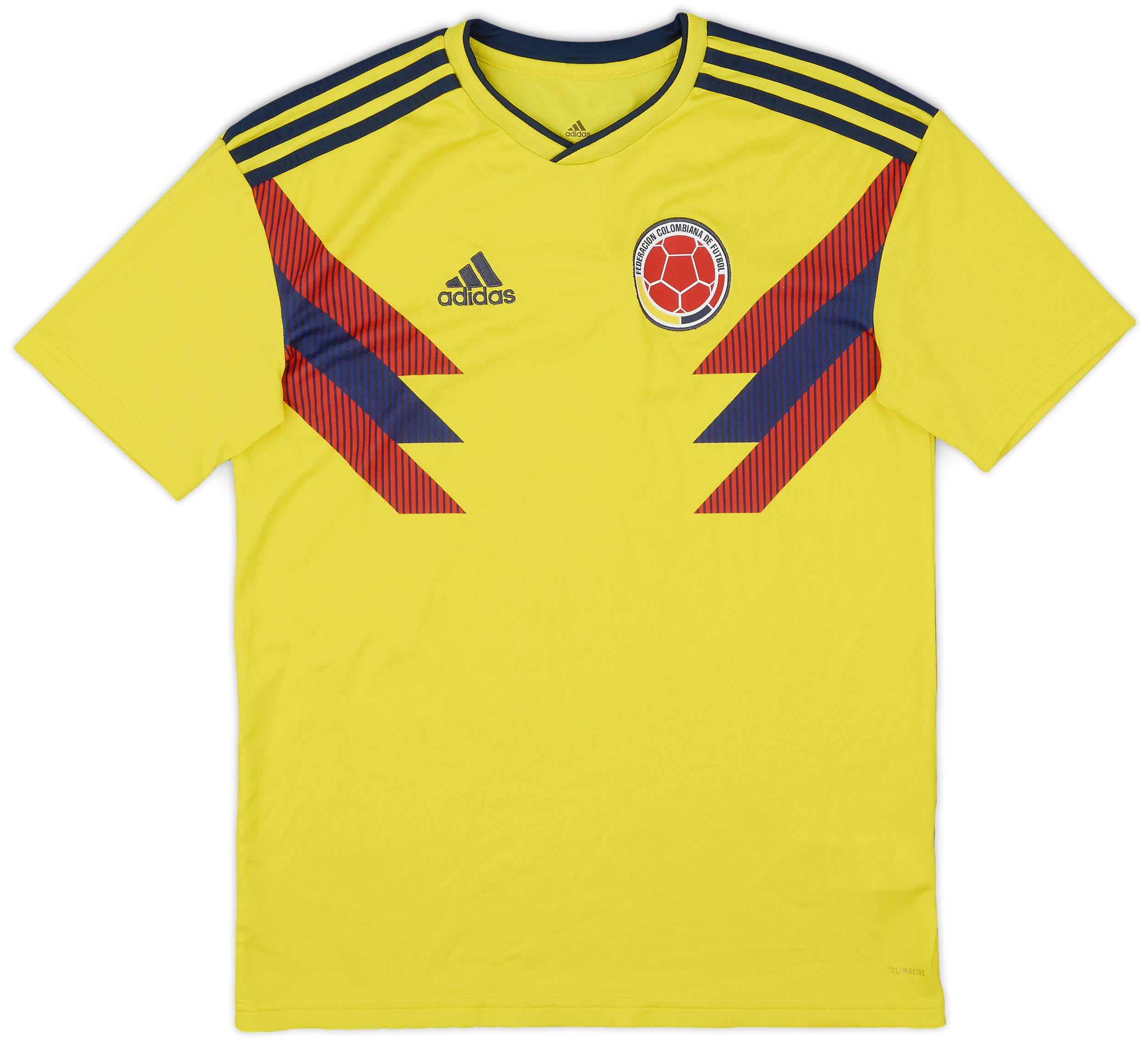 2018-19 Colombia Home Shirt - 8/10 - (XL.Boys)