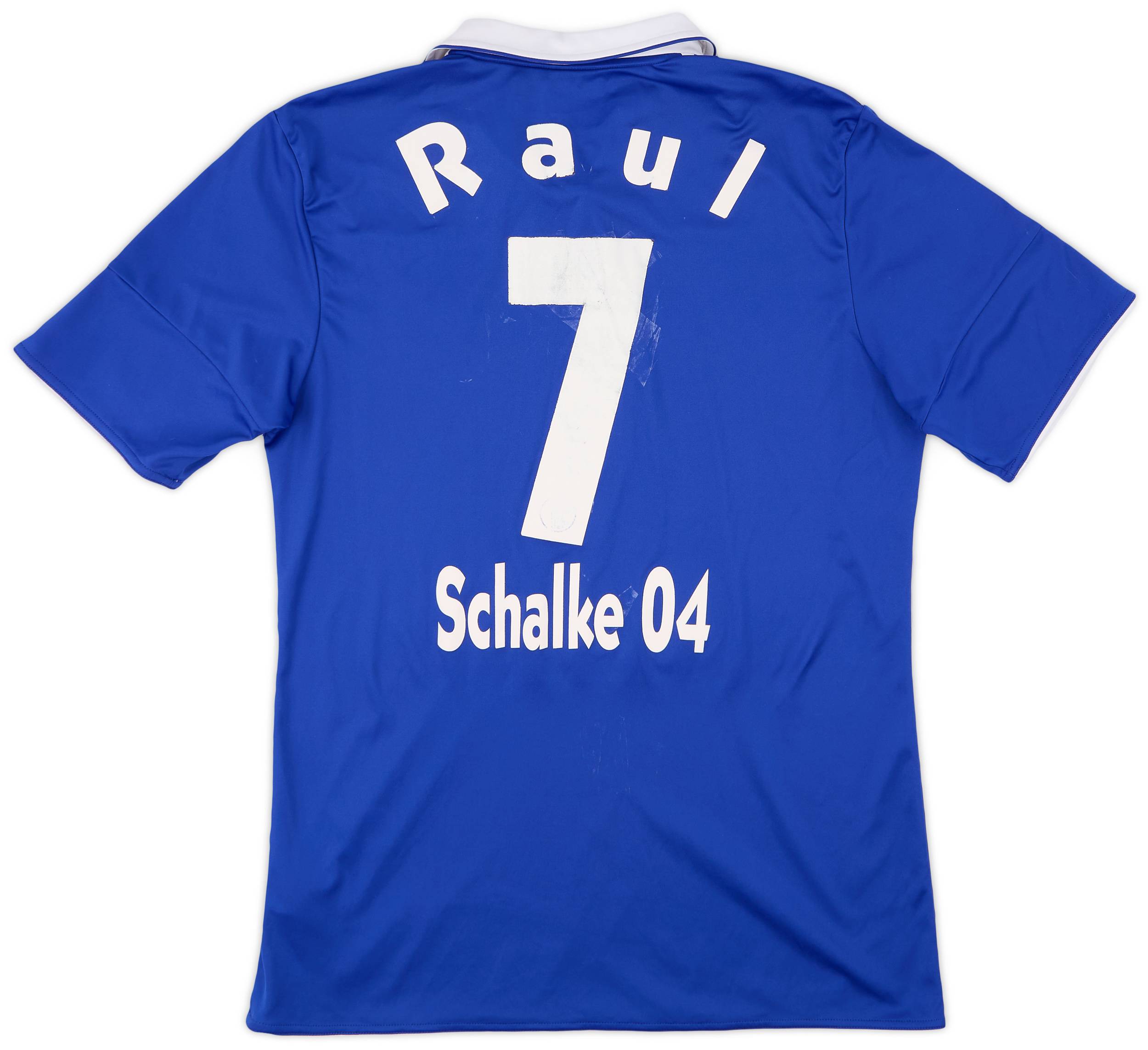 2010-12 Schalke Home Shirt Raul #7 - 4/10 - (L)