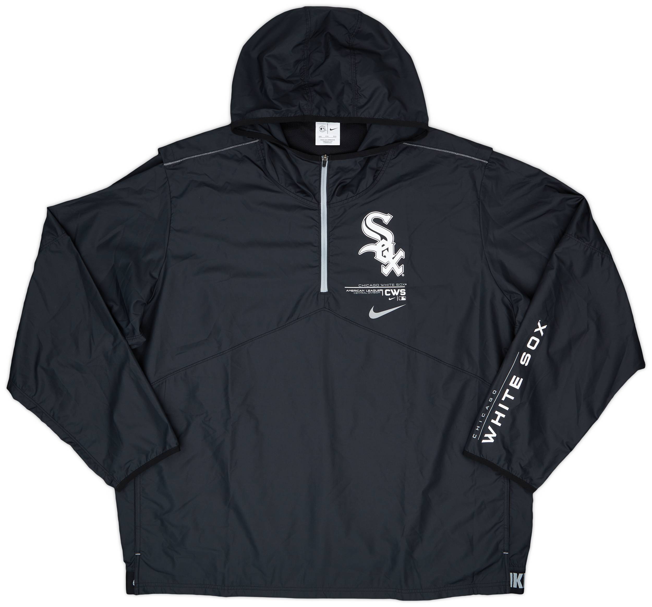 2023-24 Chicago White Sox Nike Night Game 1/2 Zip Jacket - 10/10 - (XXL)