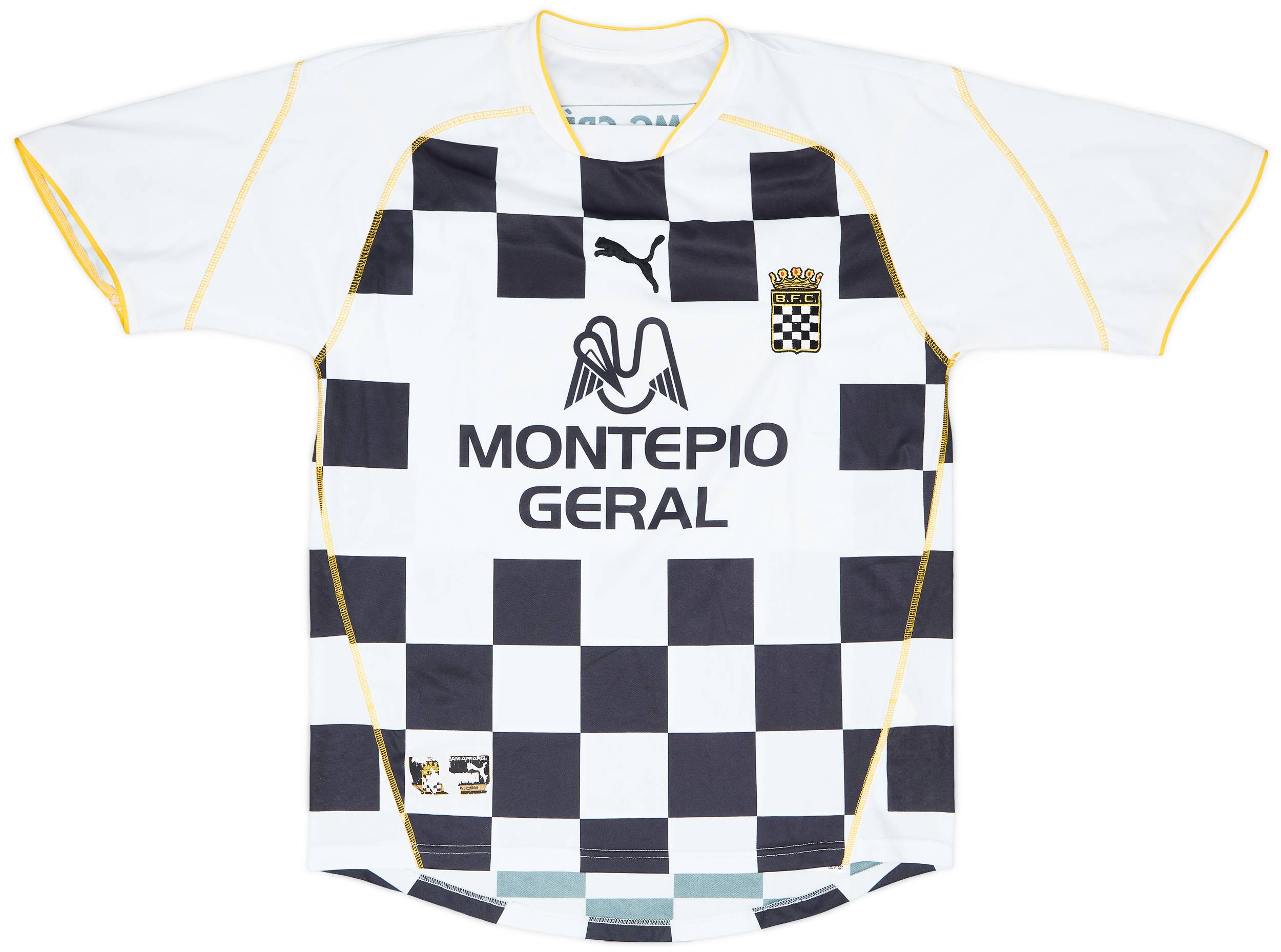 2002-03 Boavista Match Issue Home Shirt #10