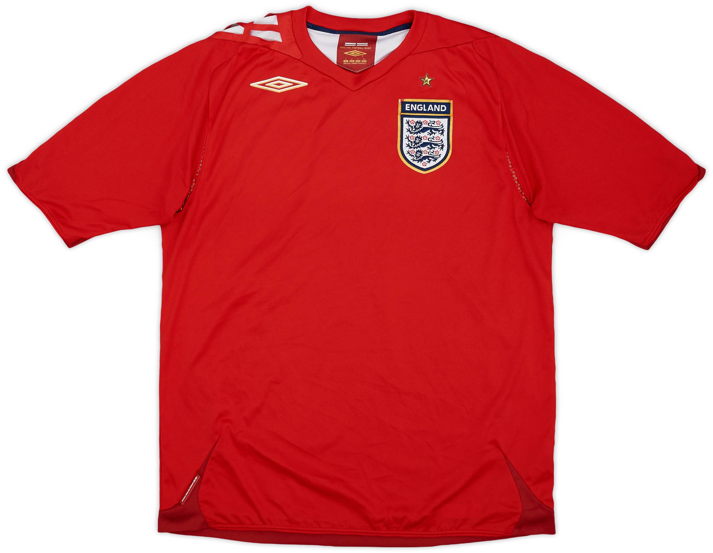 2006-08 England Away Shirt - 5/10 - (L)