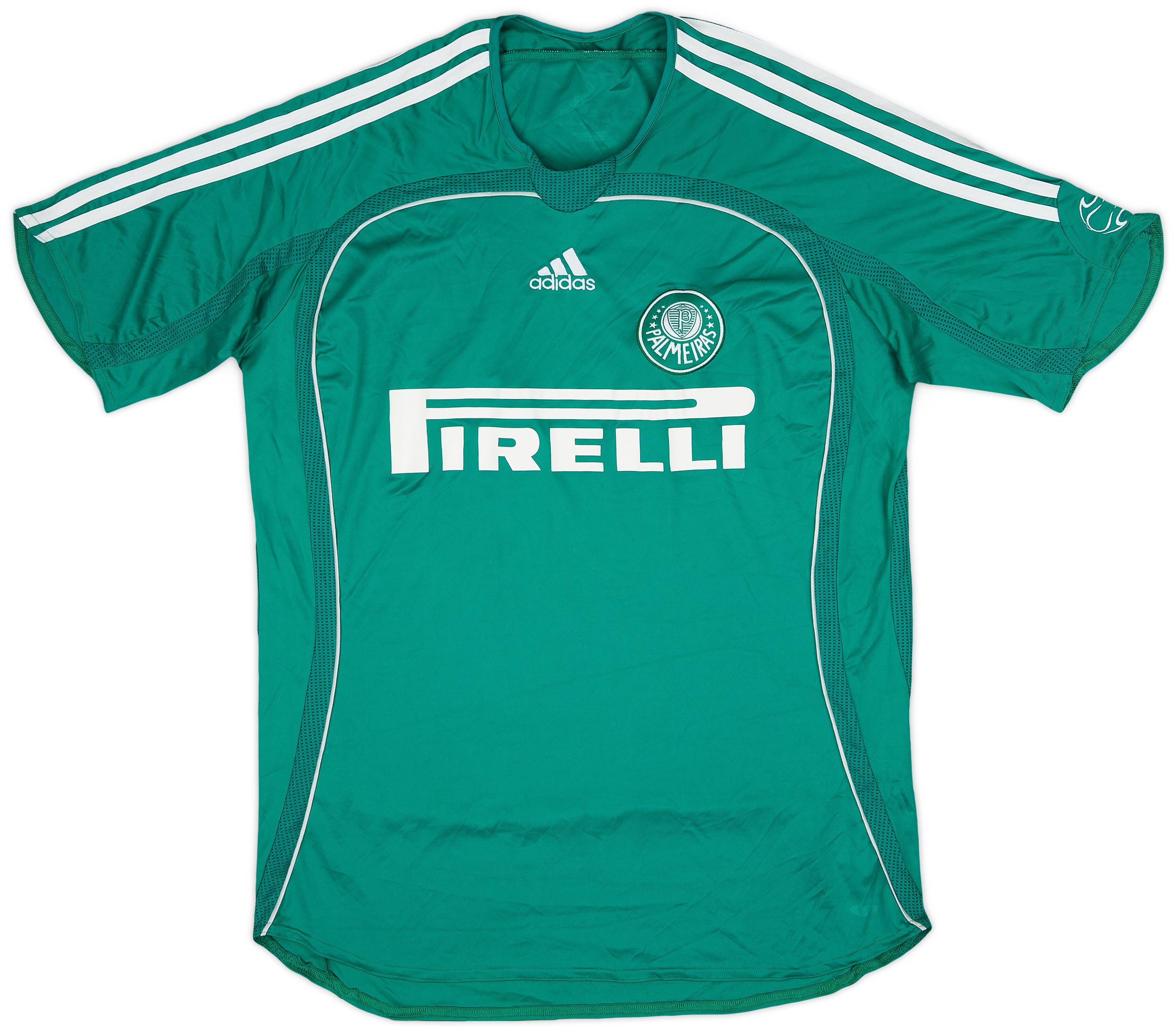 2006-07 Palmeiras Home Shirt #9 - 8/10 - (L)