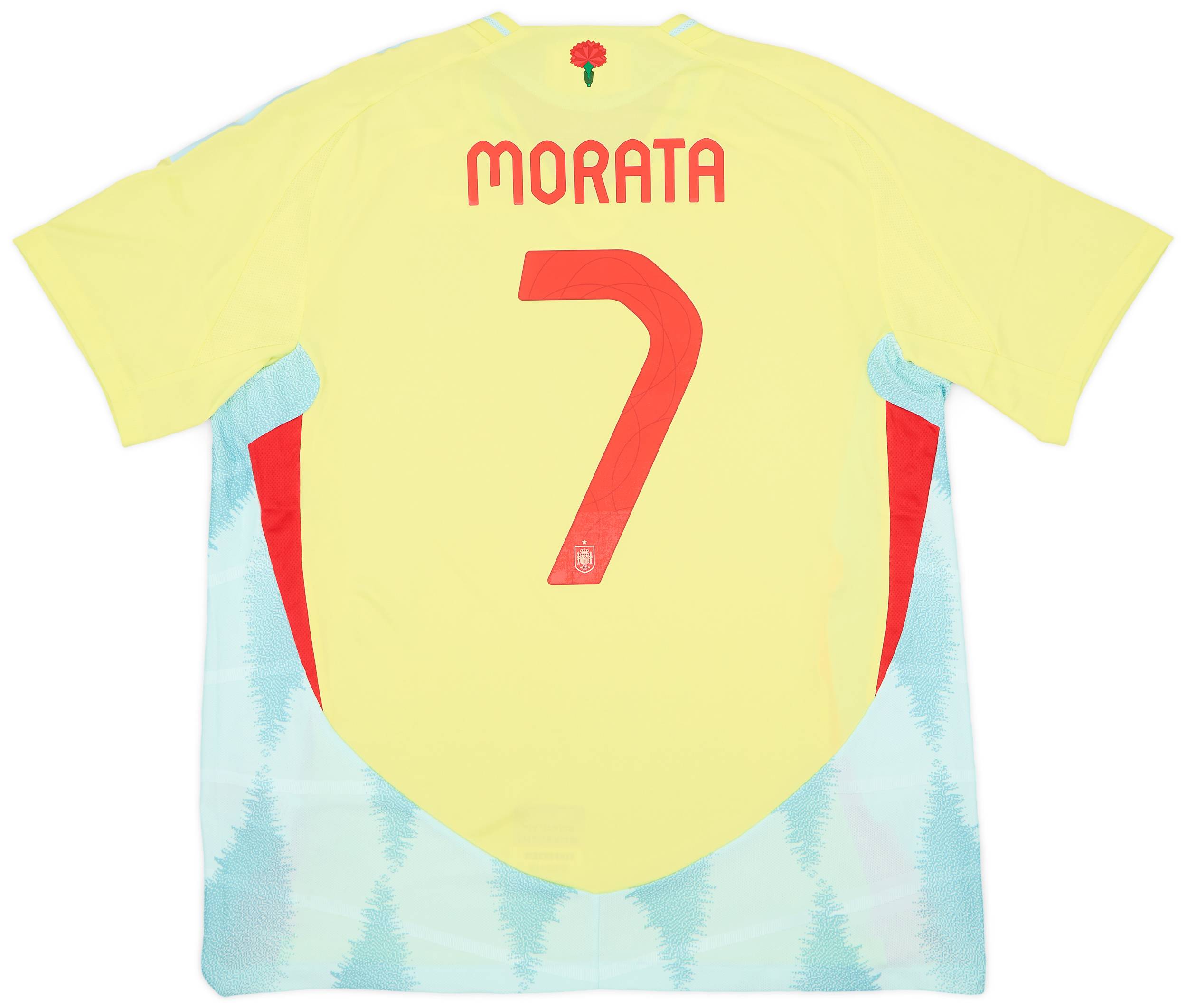 2024-25 Spain Authentic Away Shirt Morata #7 (XL)