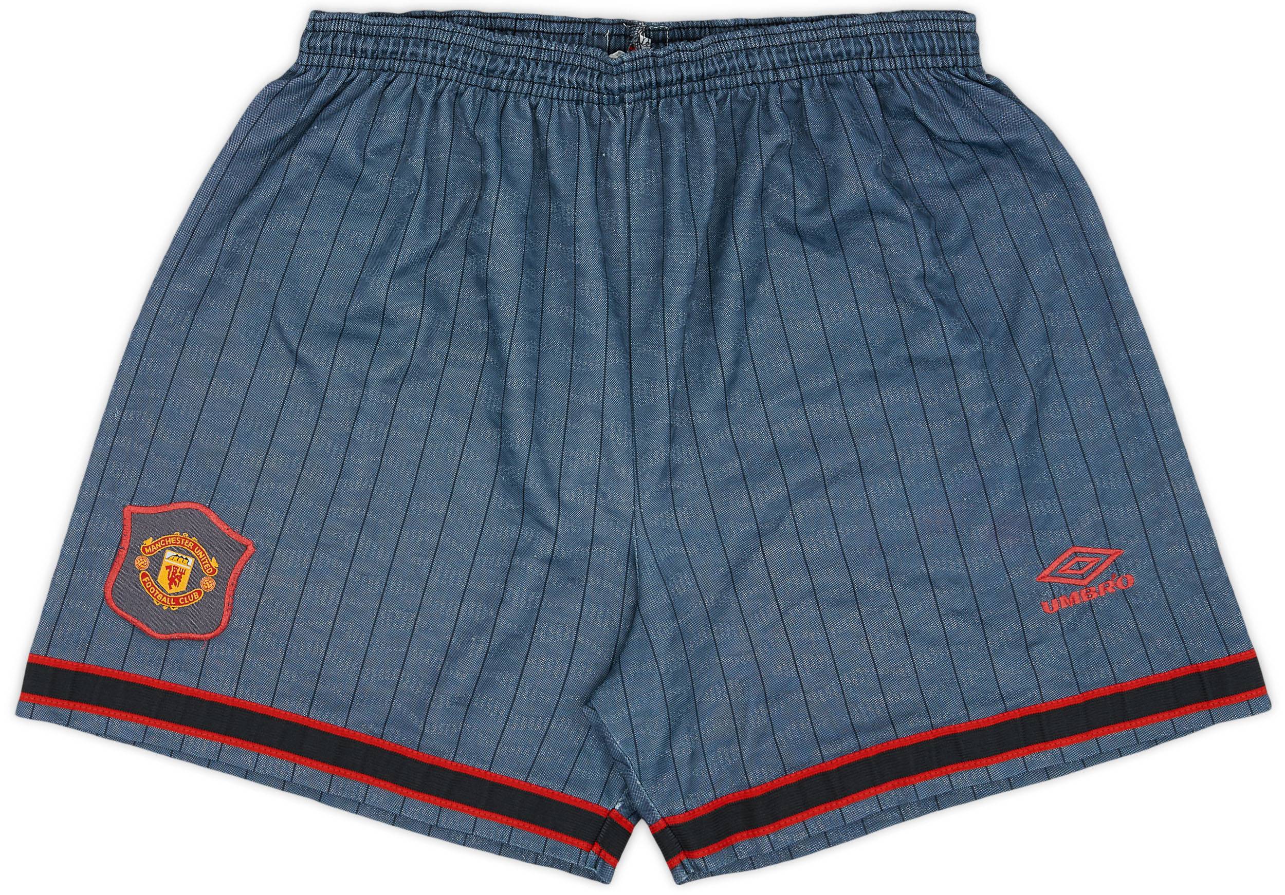 1995-96 Manchester United Away Shorts - 7/10 - (L)