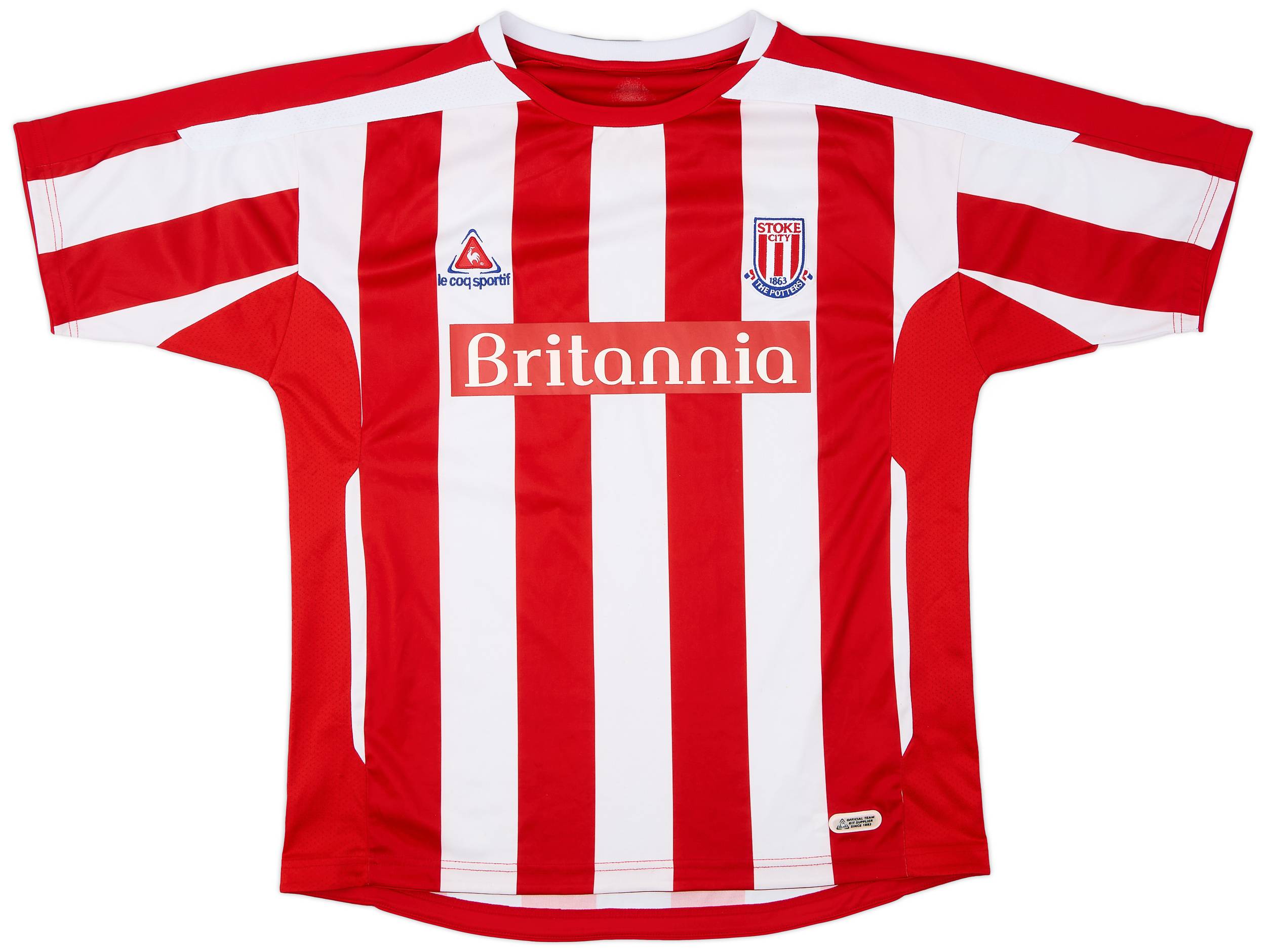 2007-08 Stoke City Home Shirt - 6/10 - (XL)