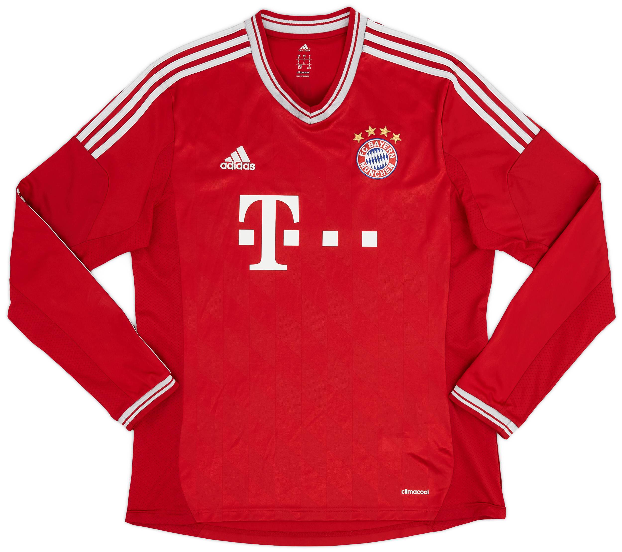 FC Bayern München 2013 シャツ/Lサイズ Bayern Munchen 2013 FAN Jersey Champions League Red Shirt