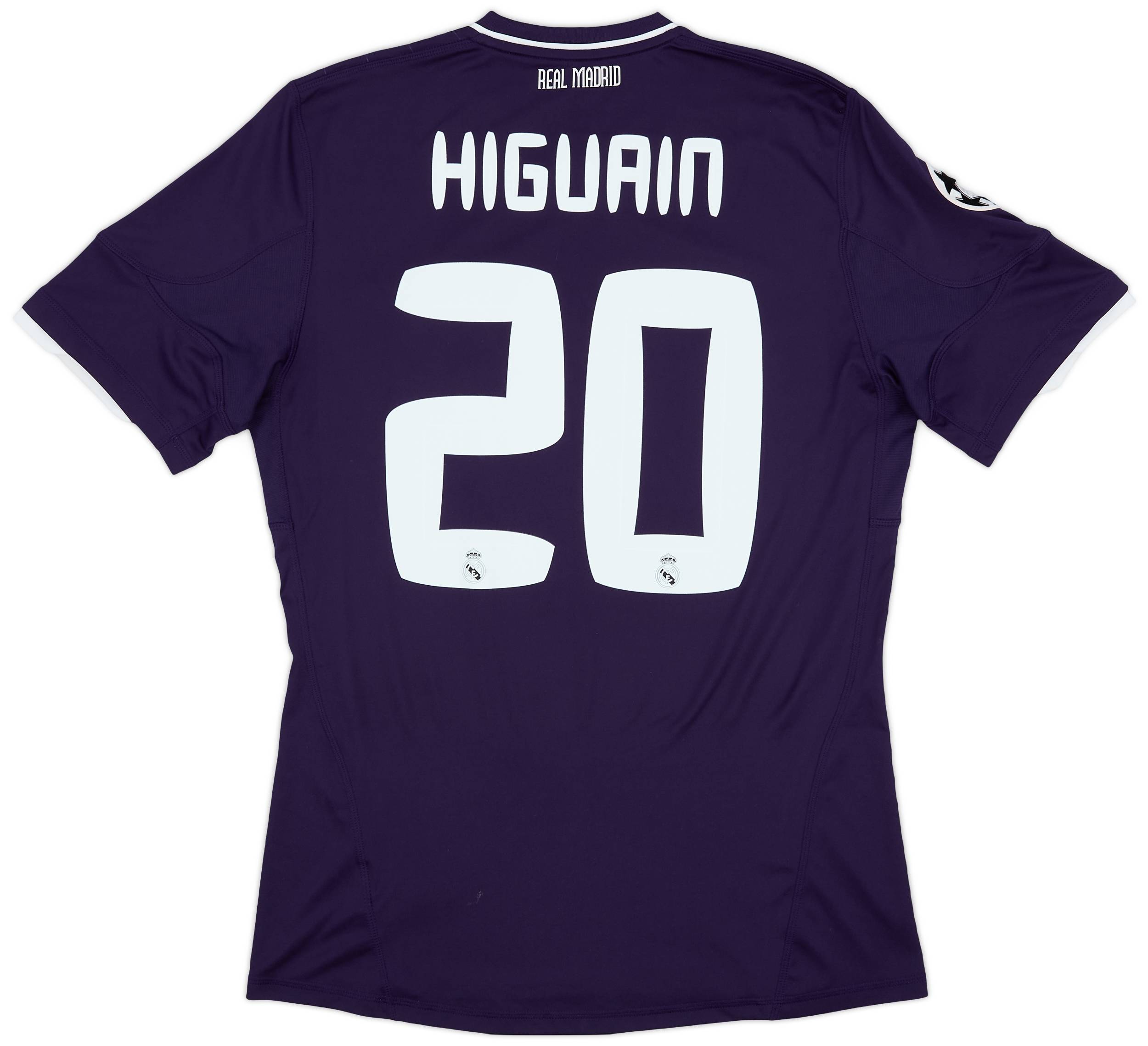 2010-11 Real Madrid CL Third Shirt Higuain #20 - 7/10 - (M)