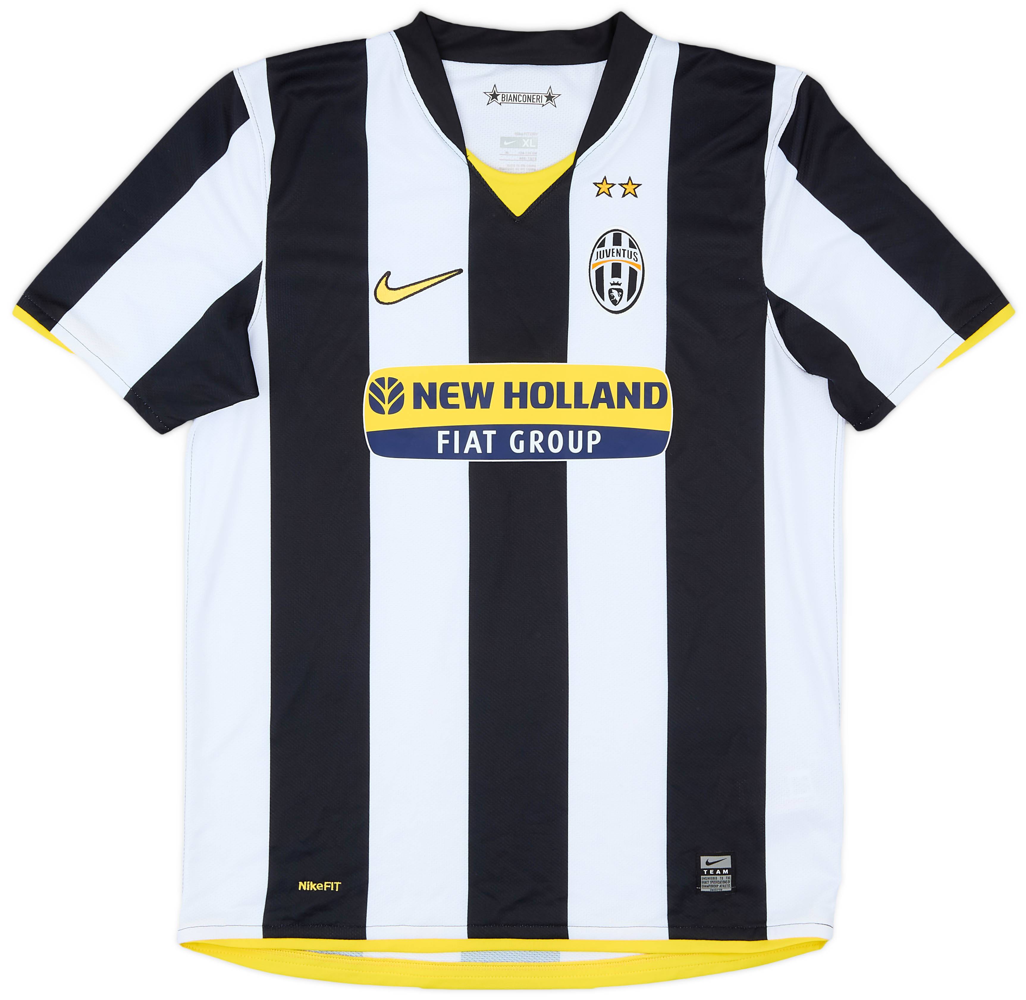 2008-09 Juventus Home Shirt - 8/10 - (XL.Boys)