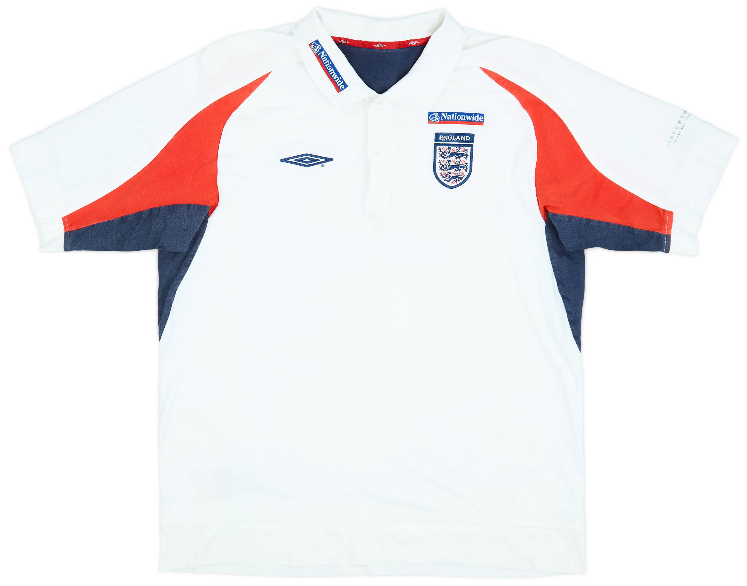 2002-03 England Umbro Polo Shirt - 7/10 - (L)