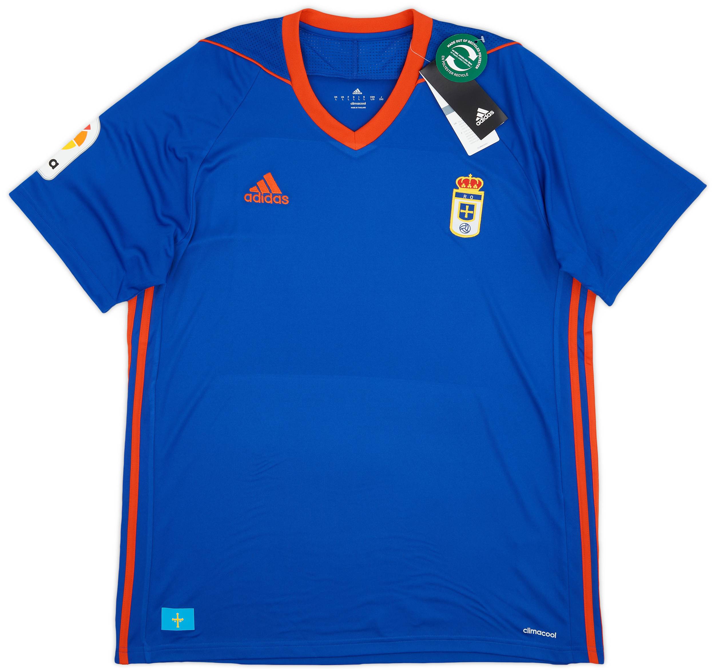 2017 18 Real Oviedo Home Shirt L