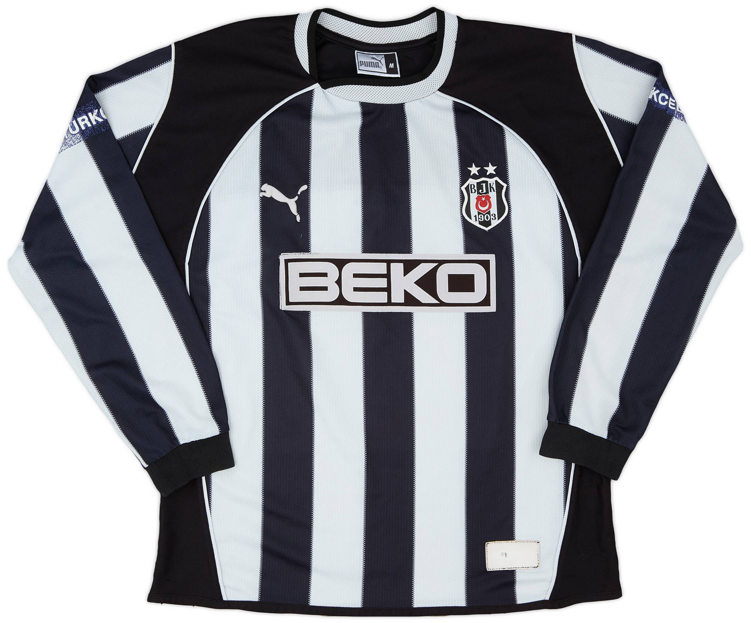 2003-04 Besiktas Away L/S Shirt - 6/10 - (M)