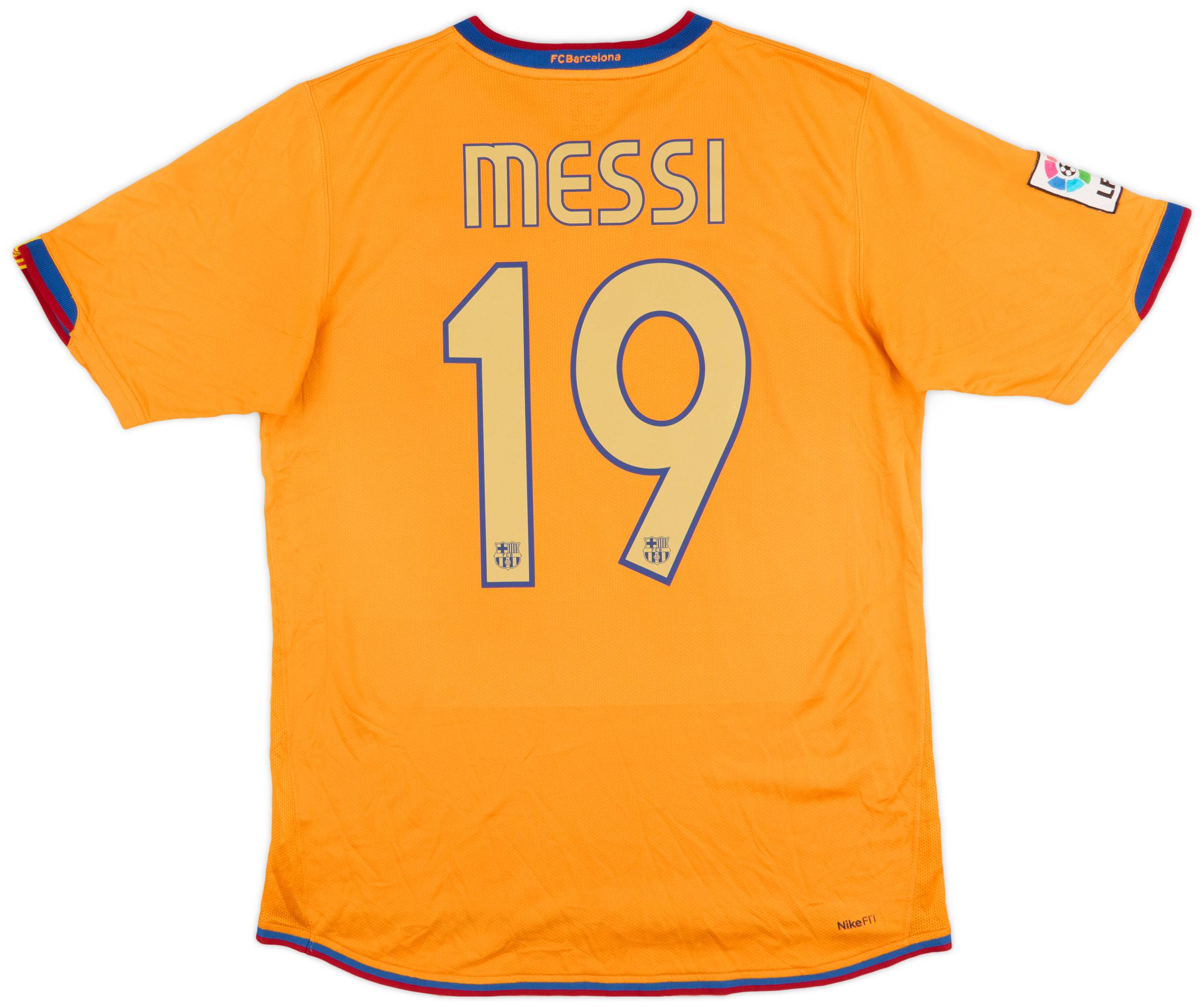 2006-08 Barcelona Away Shirt Messi #19 - 8/10 - (M)