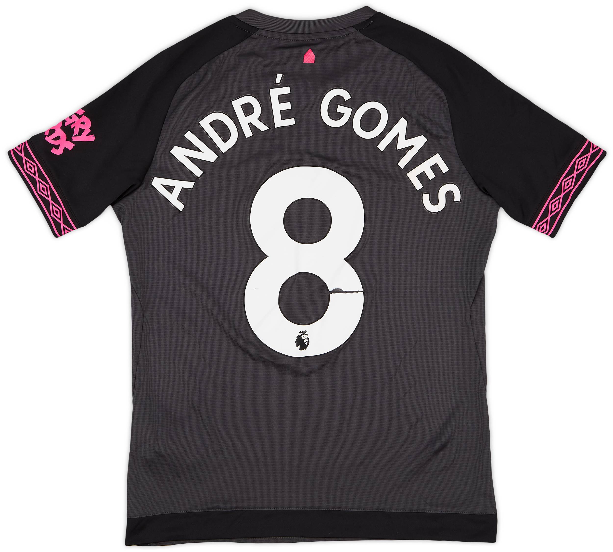 2018-19 Everton Away Shirt Andre Gomes #8 - 5/10 - (XL.Boys)