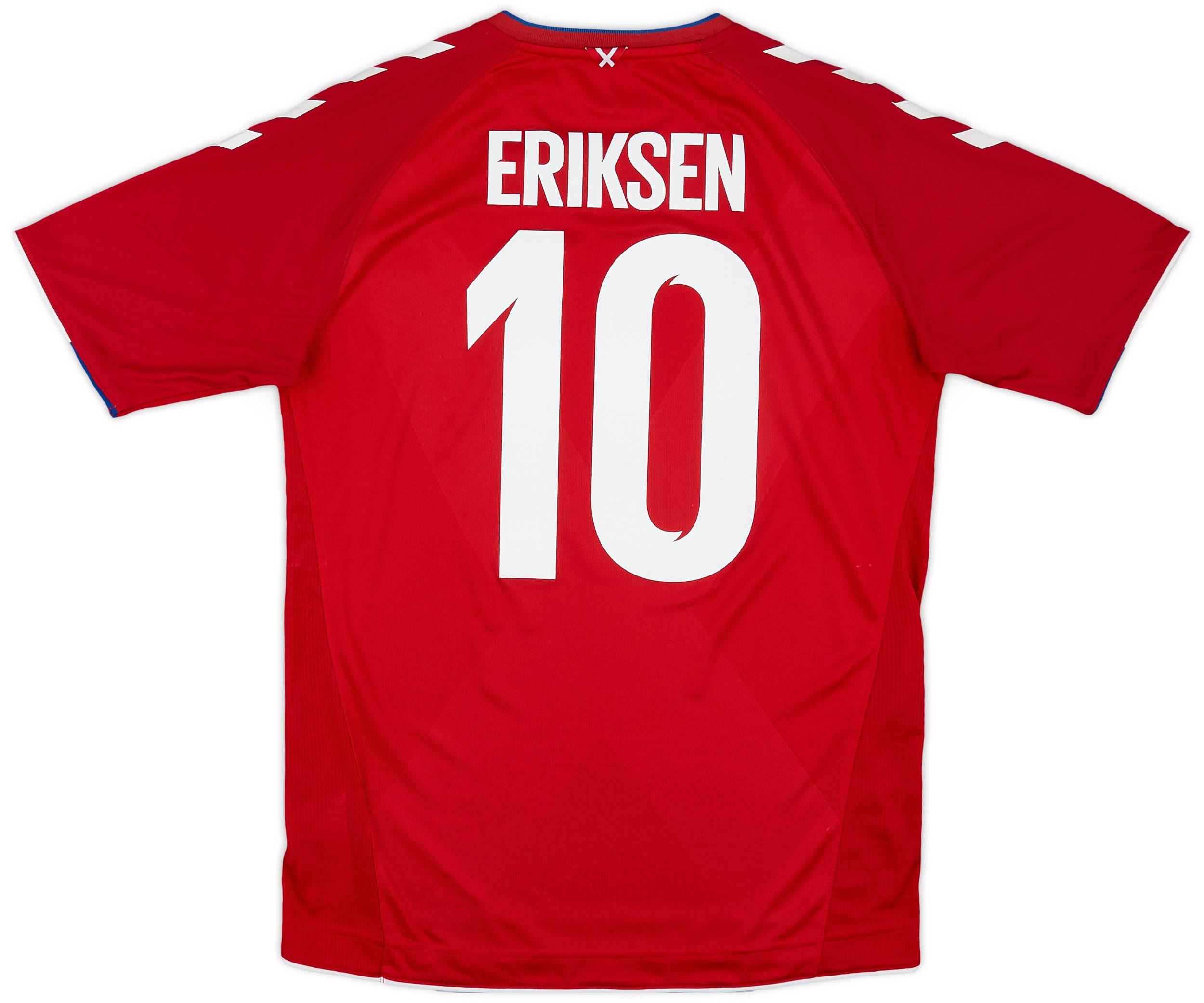 2018-19 Denmark Home Shirt Eriksen #10 - 6/10 - (S)