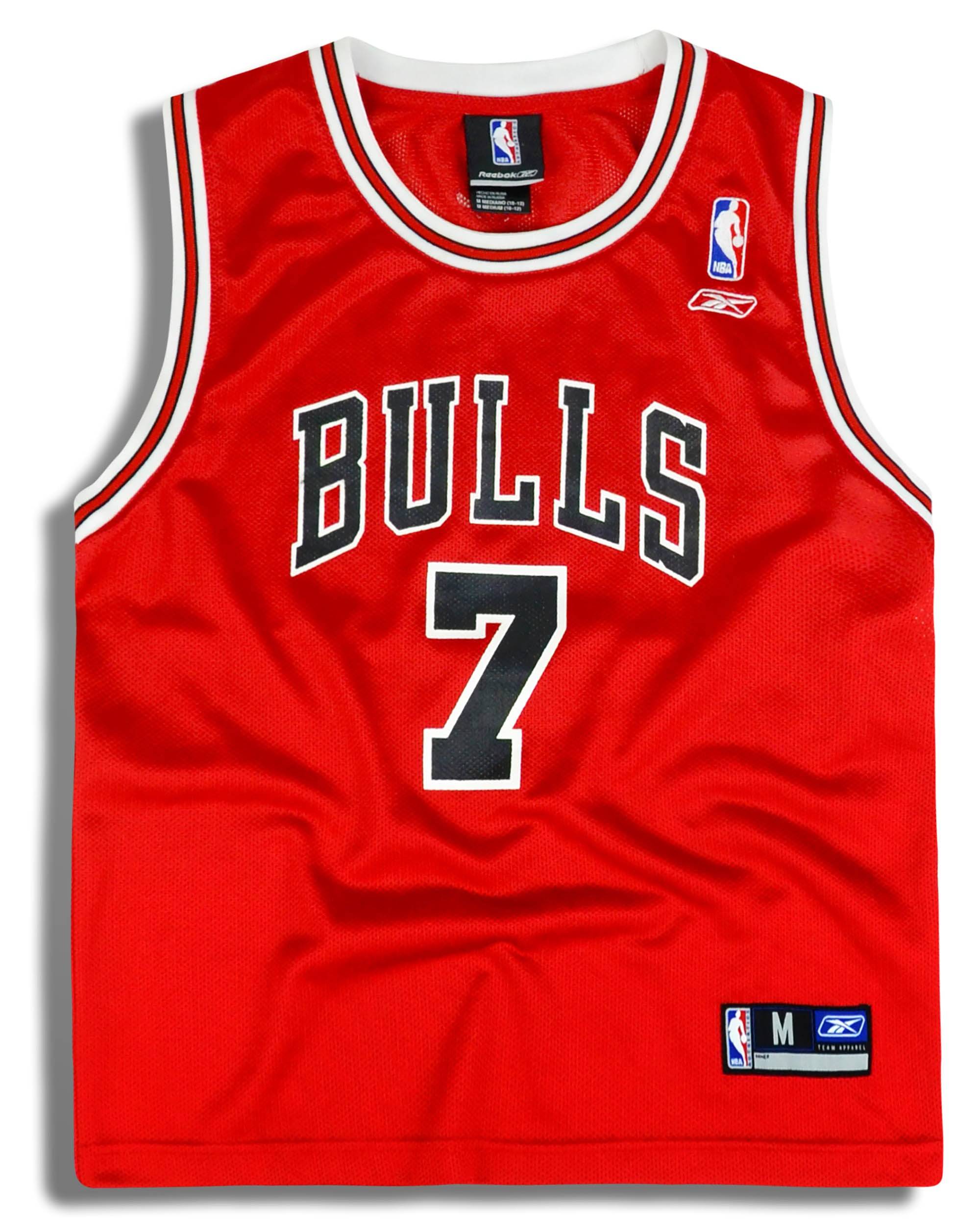 2004-06 Chicago Bulls Gordon #7 Reebok Jersey (Away) Y