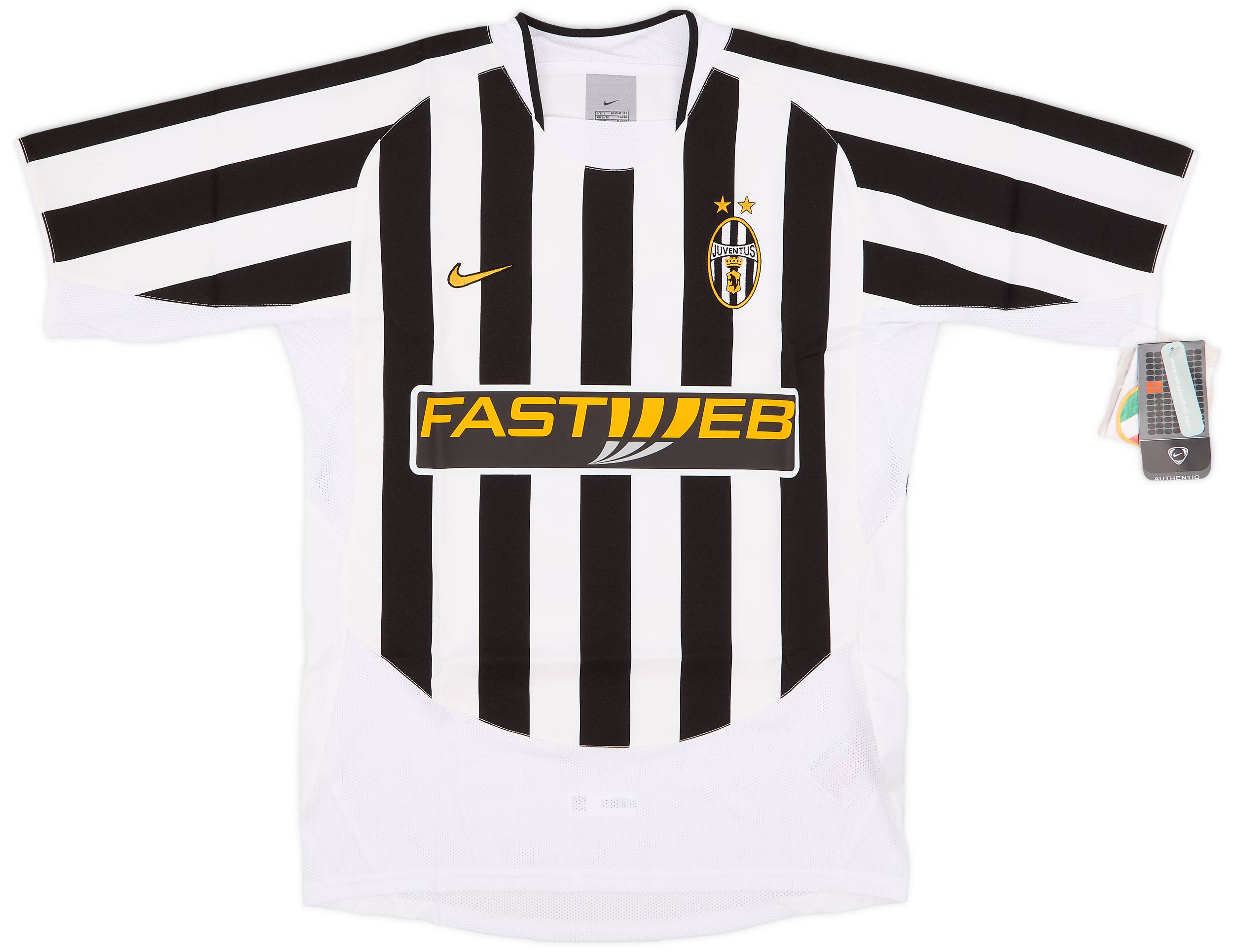 2003-04 Juventus Home Shirt Nedved #11 (S)