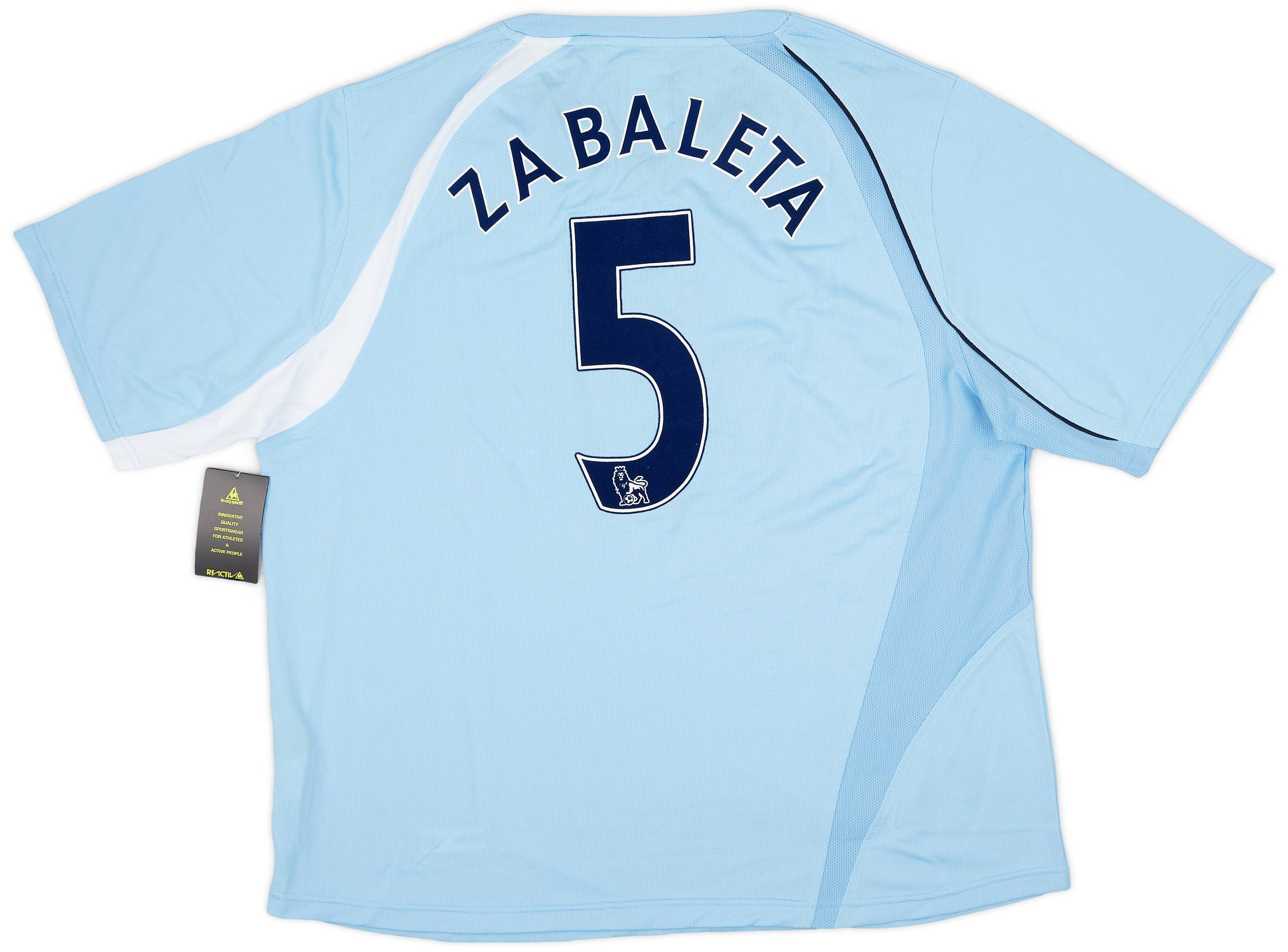 2008-09 Manchester City Home Shirt Zabaleta #5 (XXL)