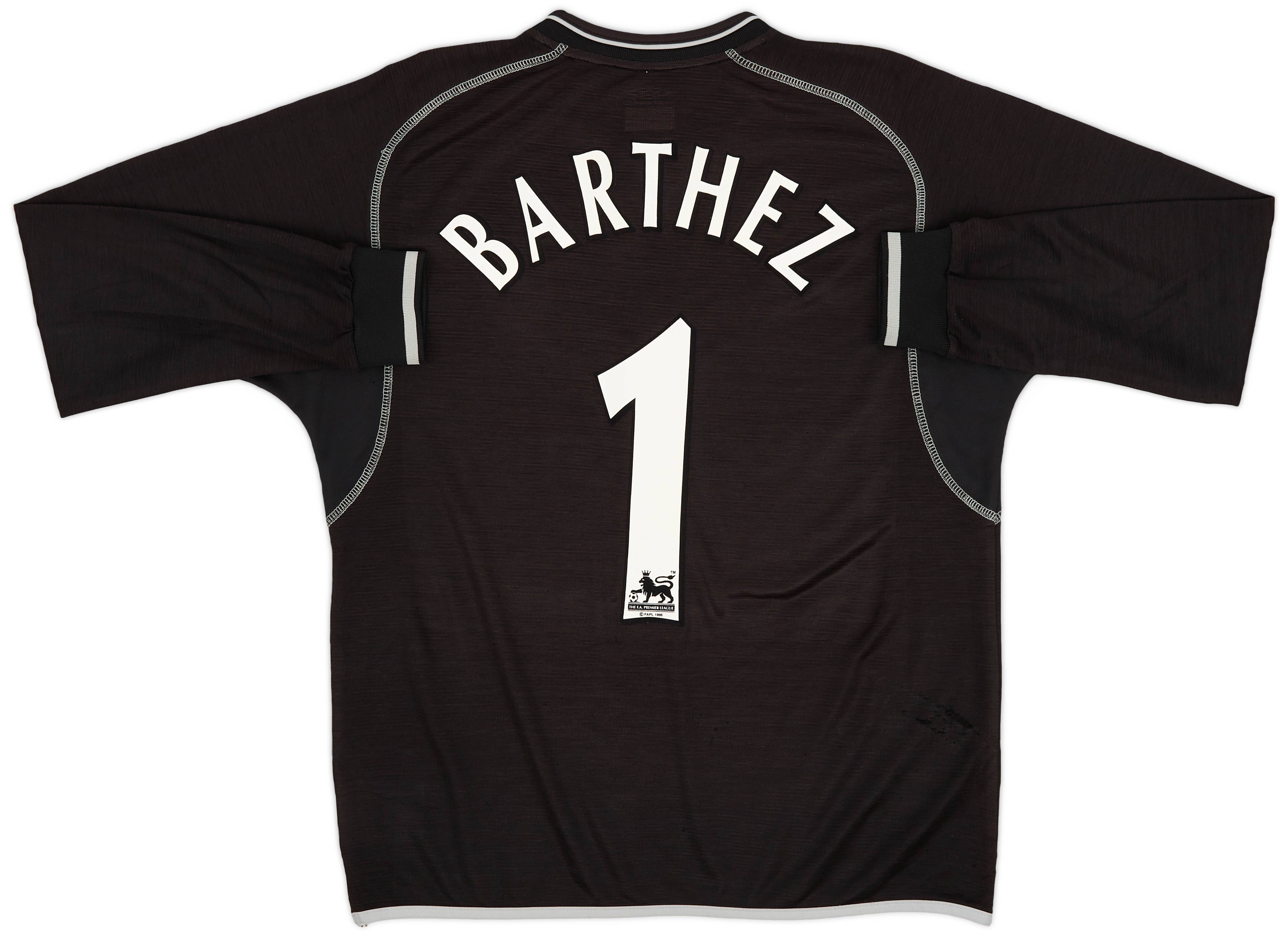 2000-02 Manchester United GK Shirt Barthez #1 - 8/10 - (Y)