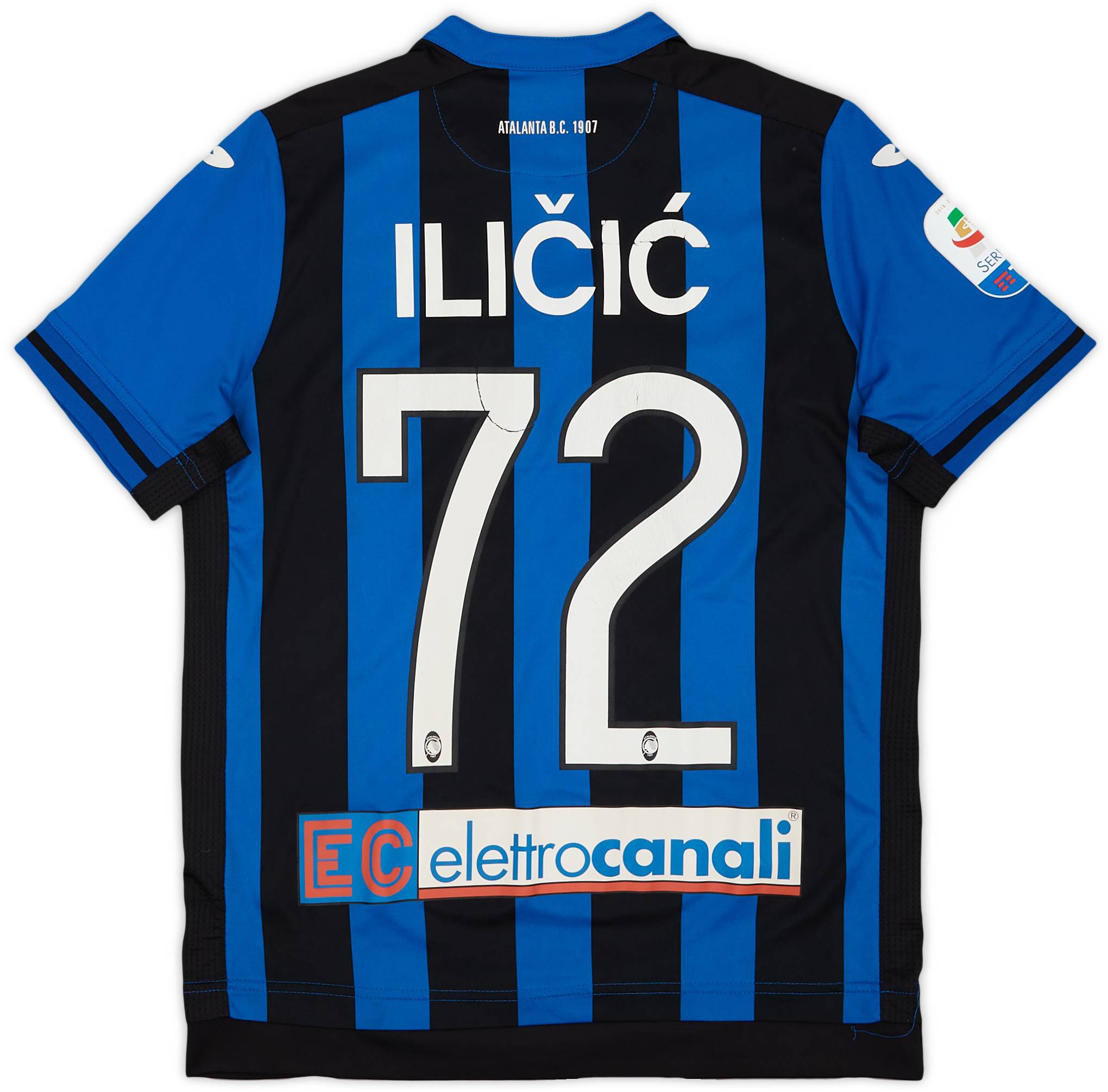 2018-19 Atlanta Home Shirt Ilicic #72 - 5/10 - (XL.Boys)