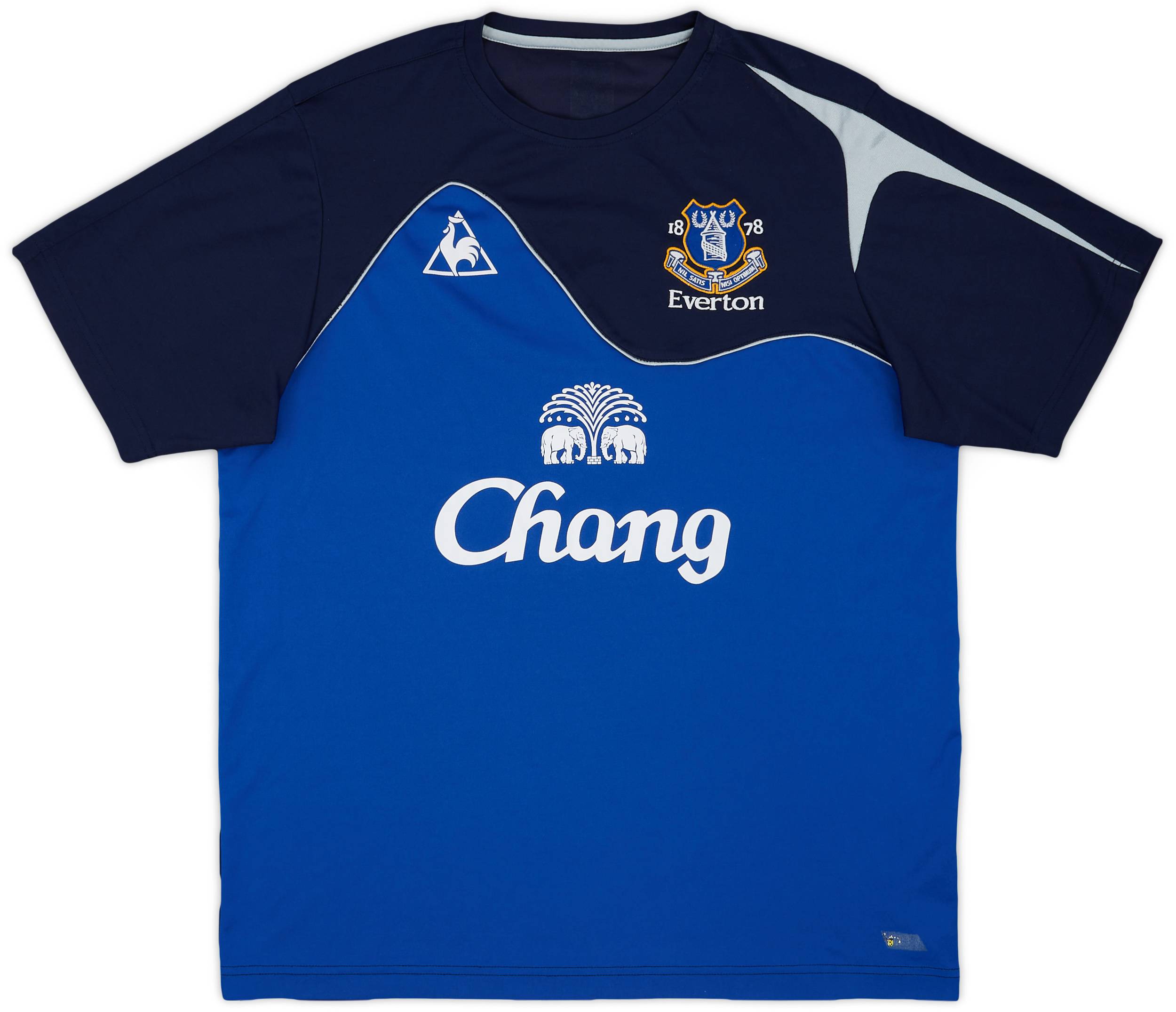 2009-10 Everton Le Coq Sportif Training Shirt - 7/10 - (XL)
