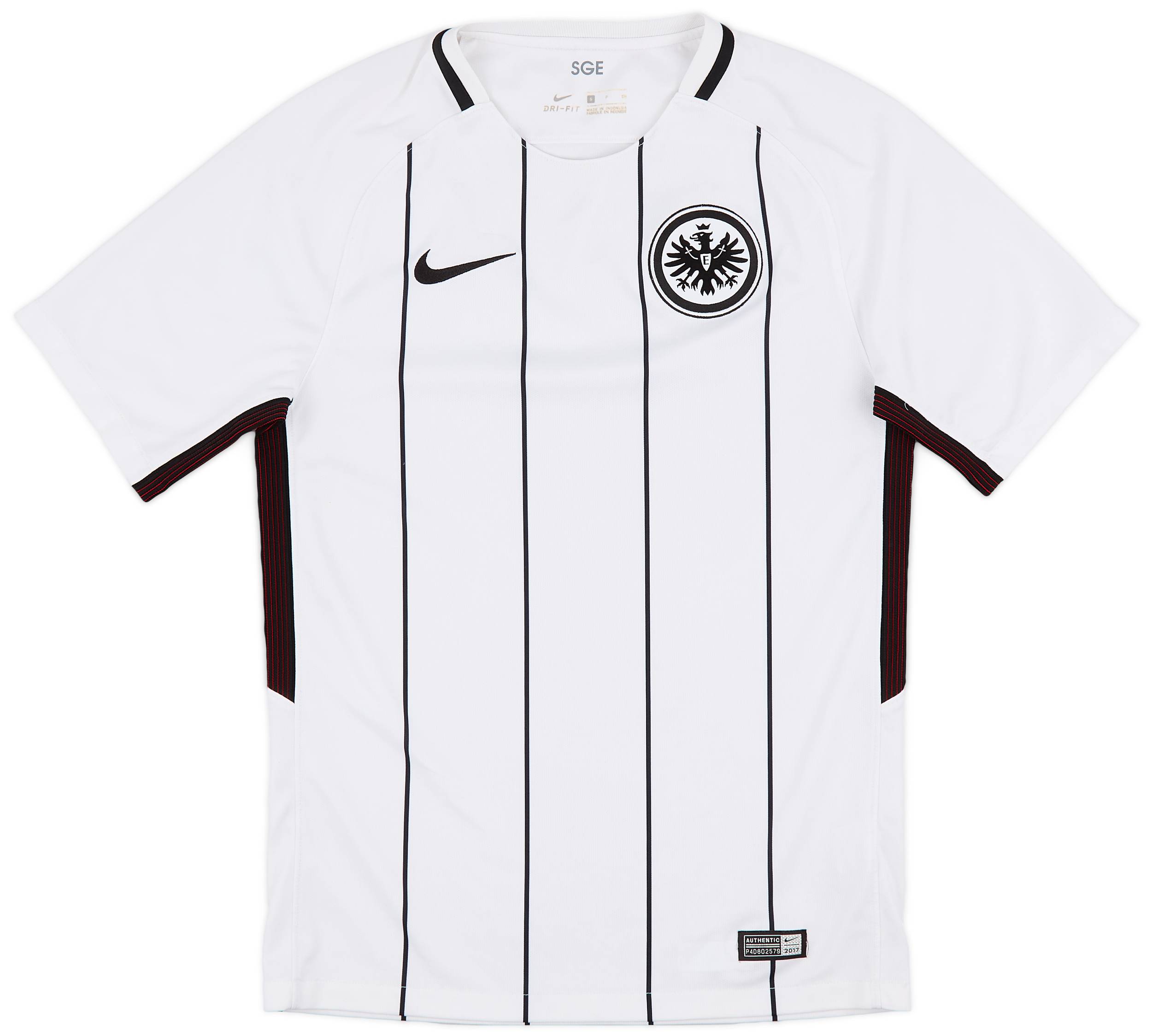 2017-18 Eintracht Frankfurt Home Shirt - 8/10 - (S)