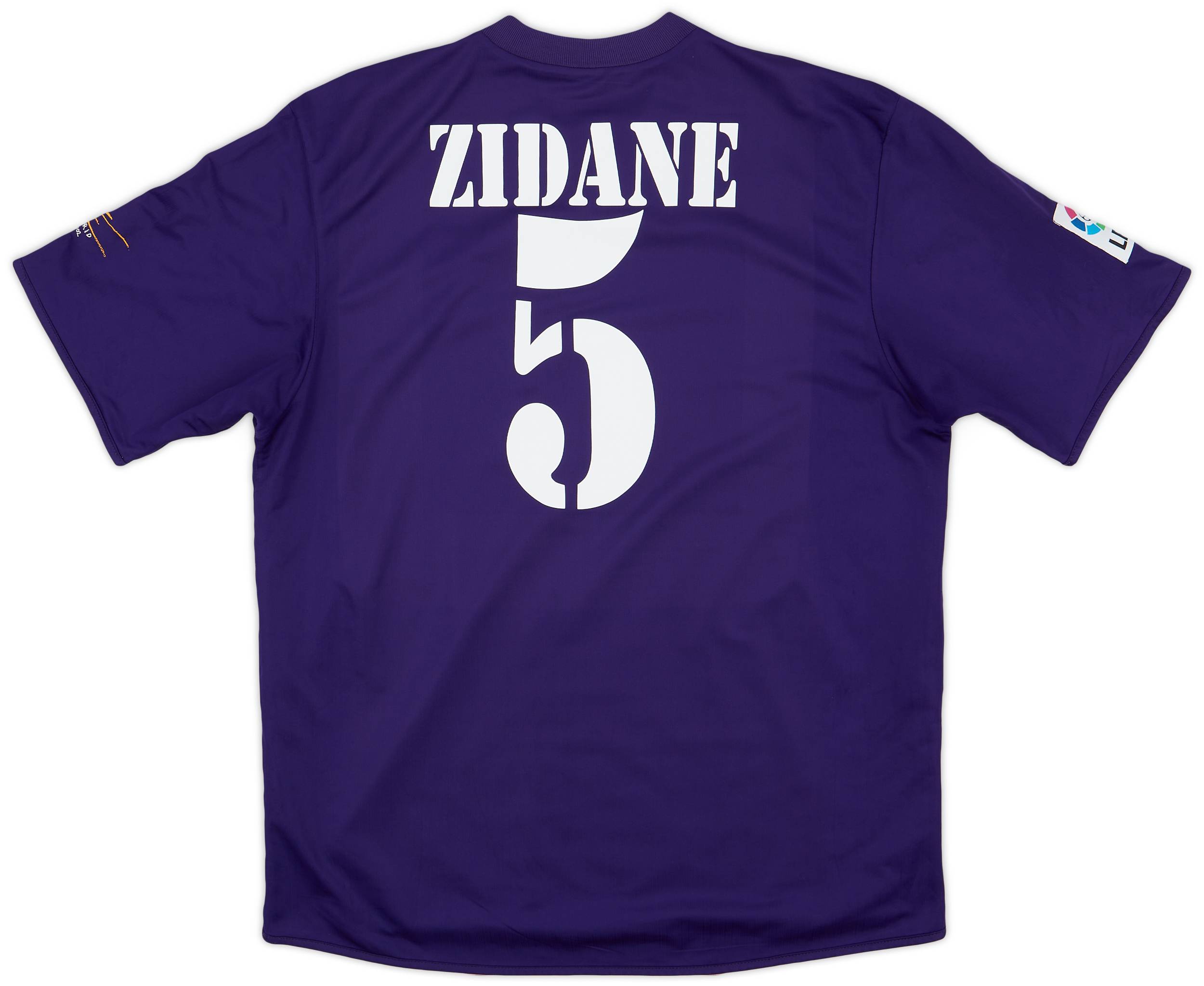 2002-03 Real Madrid Centenary Third Shirt Zidane #5 - 6/10 - (XL)