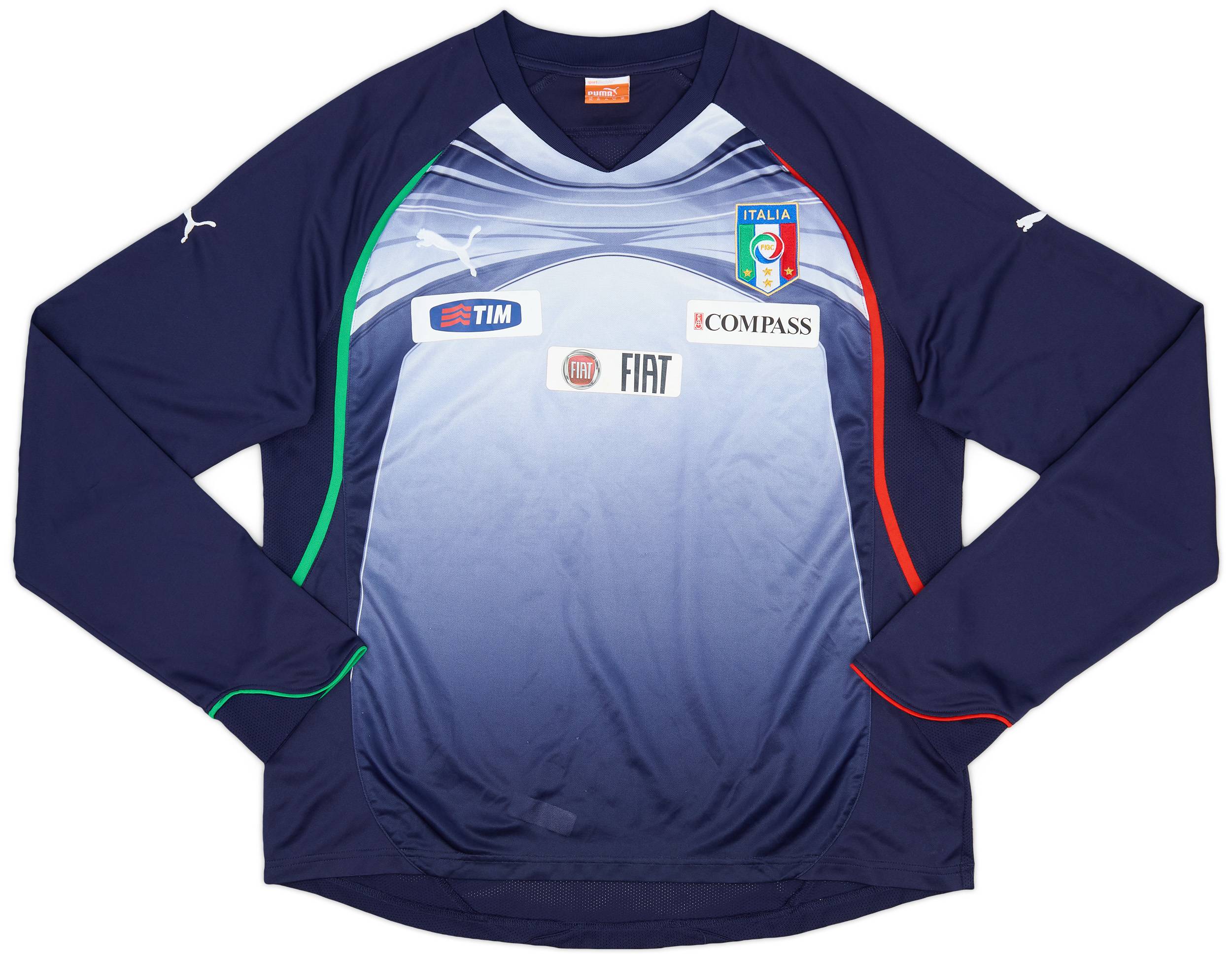 2010-11 Italy Puma Training L/S Shirt - 8/10 - (XL)