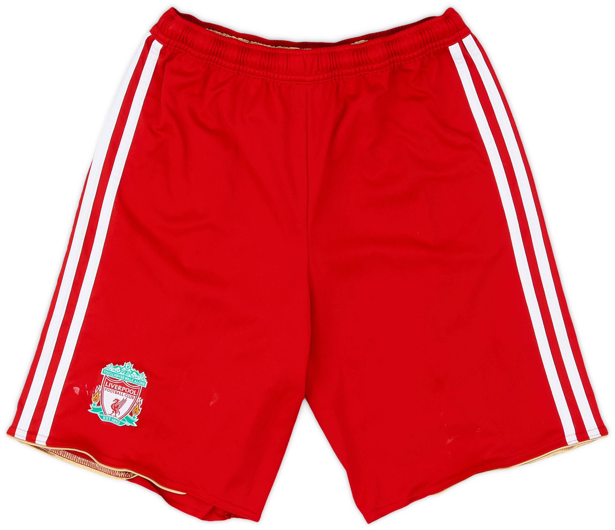 2010-11 Liverpool Home Shorts - 7/10 - (M.Boys)