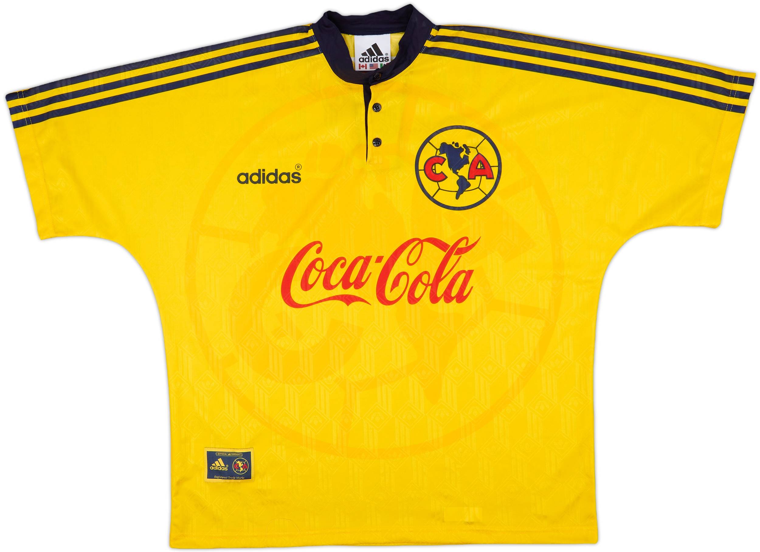 1996-98 Club America Home Shirt - 6/10 - (XL)