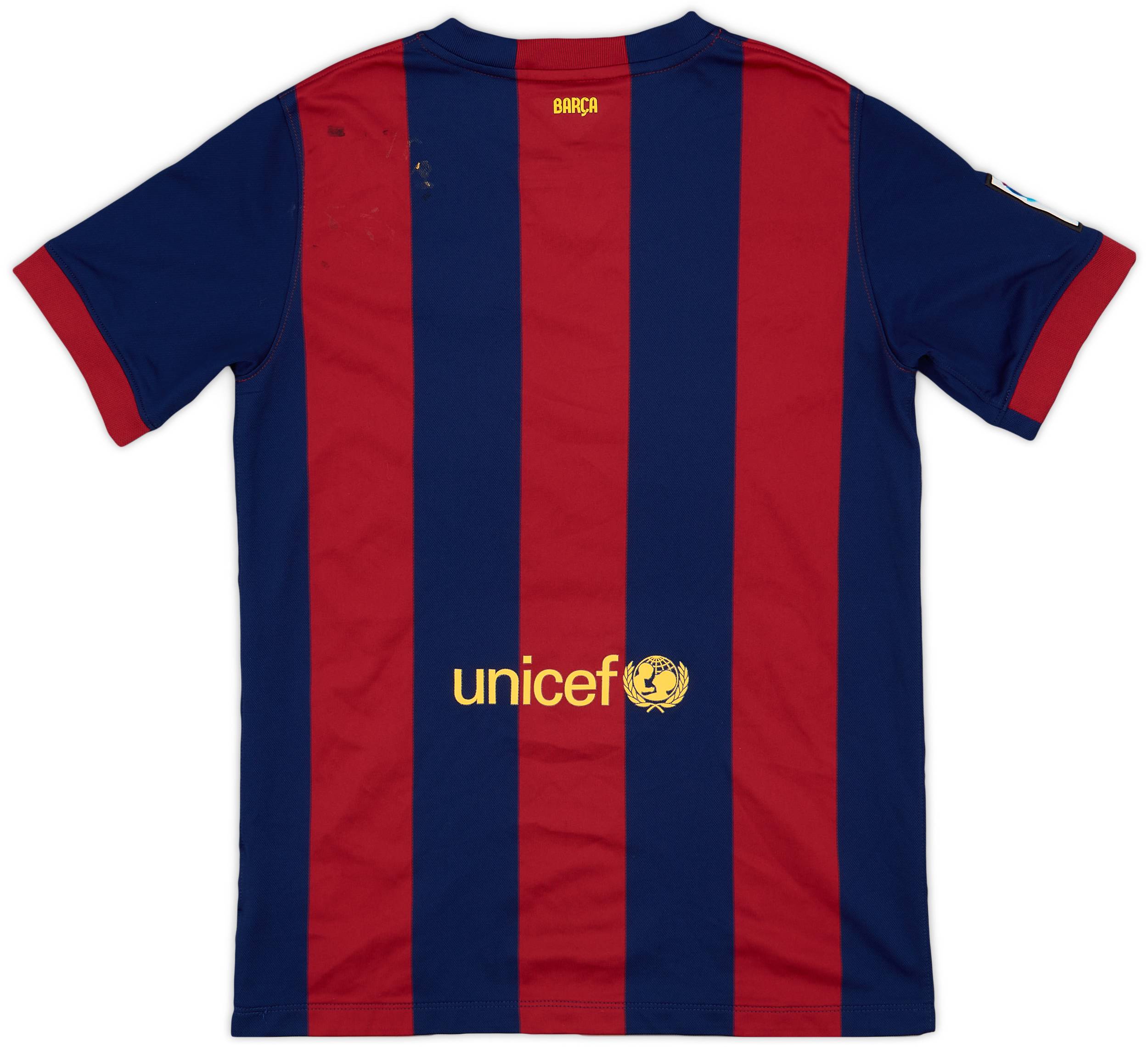 2014-15 Barcelona Home Shirt 6/10