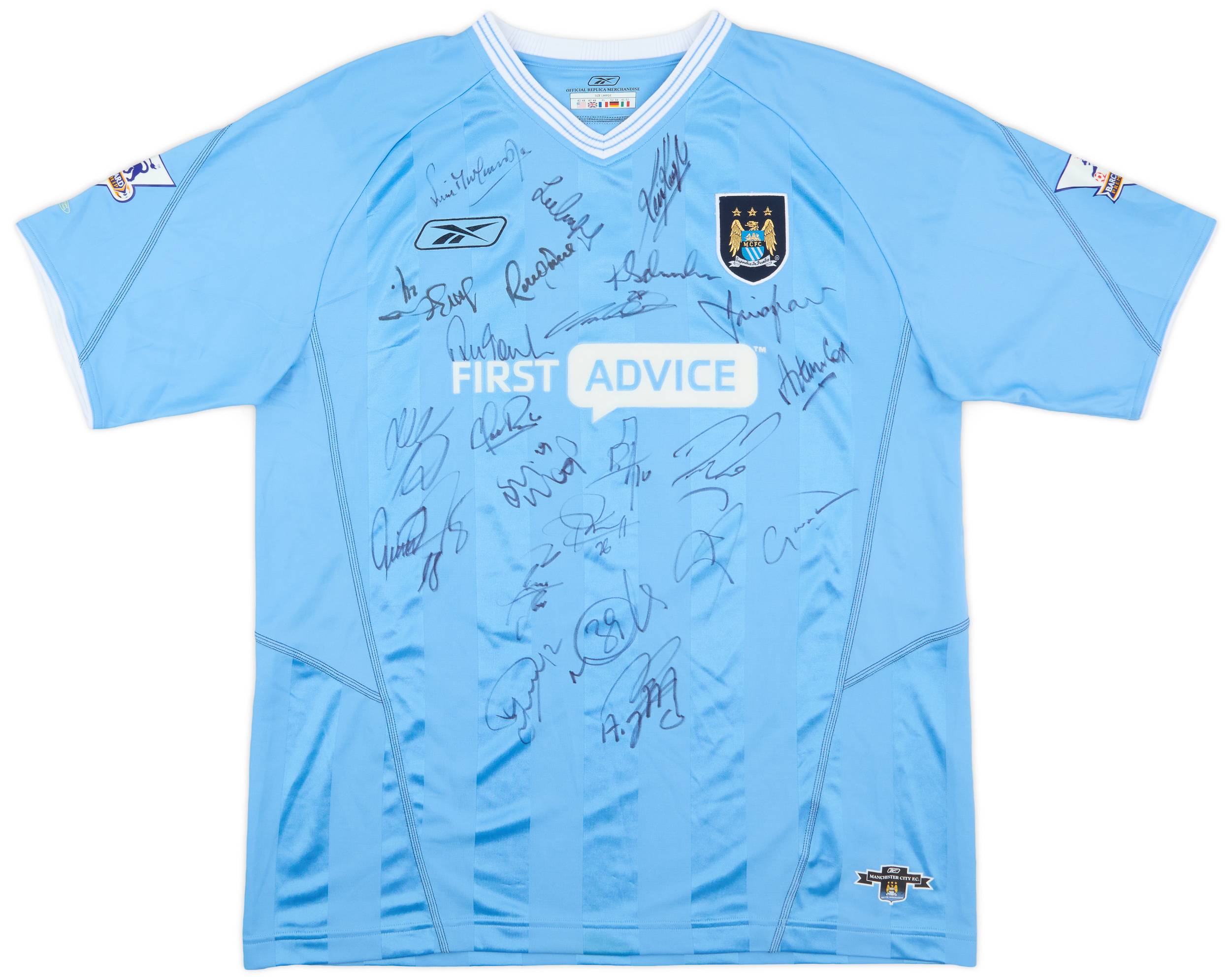ウェア Manchester City 03/04 Home 2003-04 Manchester City Home Shirt Foe #23 - 5/10 - (M)