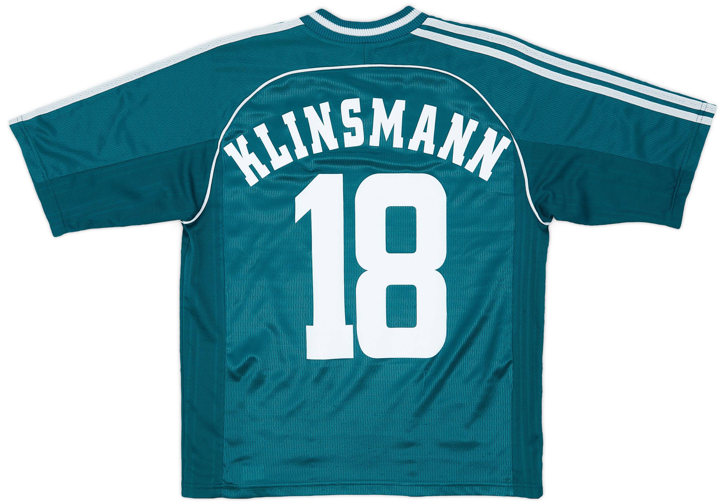 1998-00 Germany Away Shirt Klinsmann #18 - 9/10 - (S)