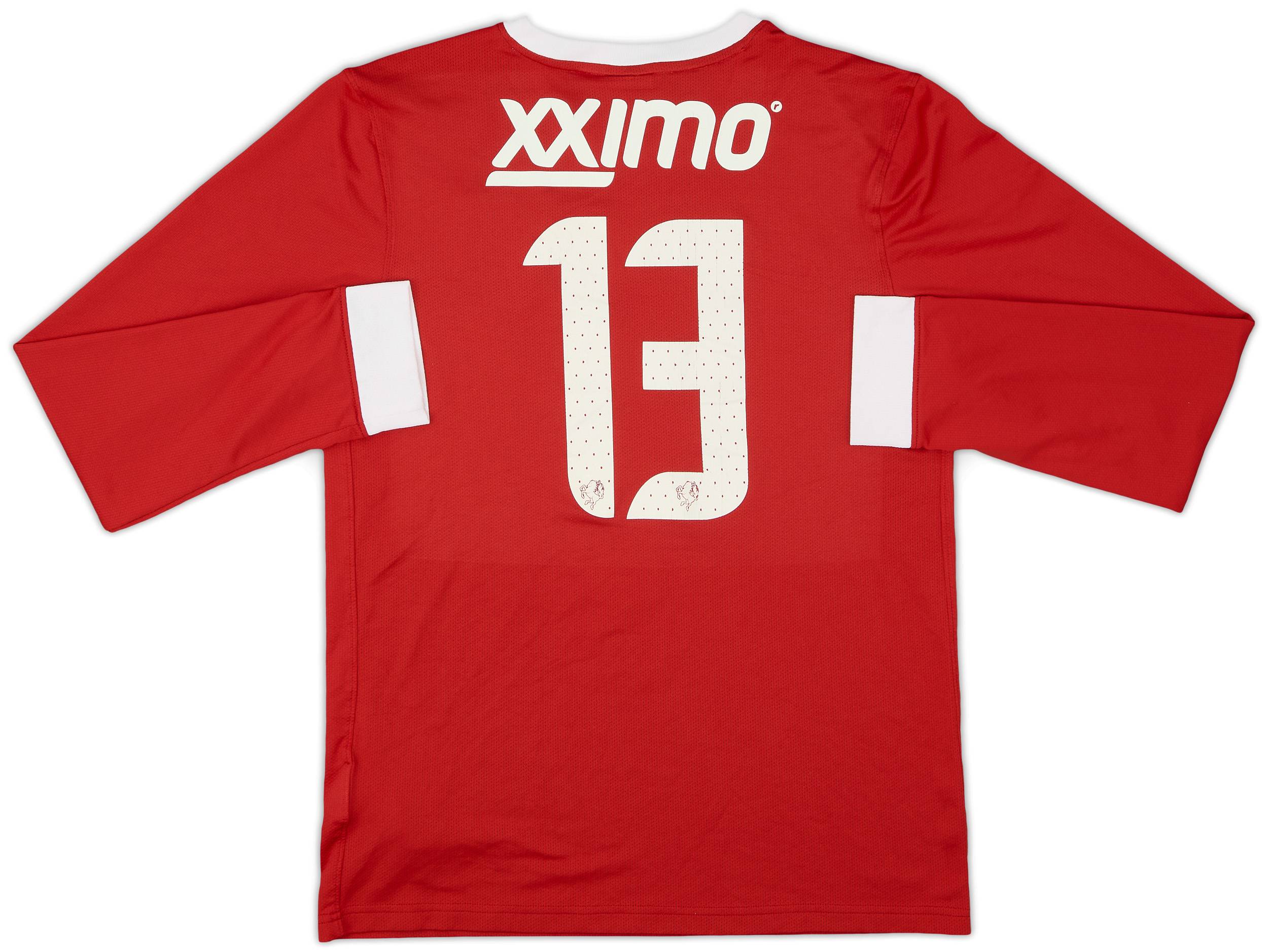 2012-13 FC Twente Home L/S Shirt #13 - 6/10 - (M)