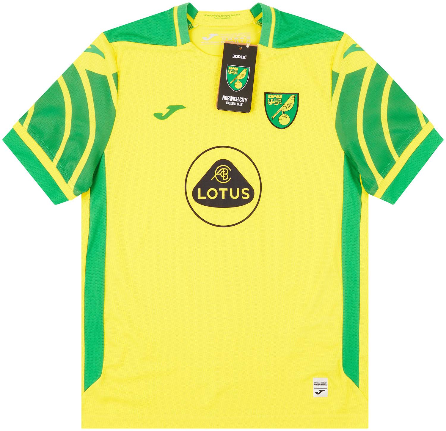 2021-22 Norwich Home Shirt (KIDS)