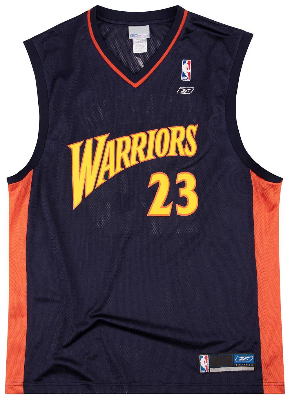 2002 04 Golden State Warriors Richardson 23 Reebok Jersey Away L
