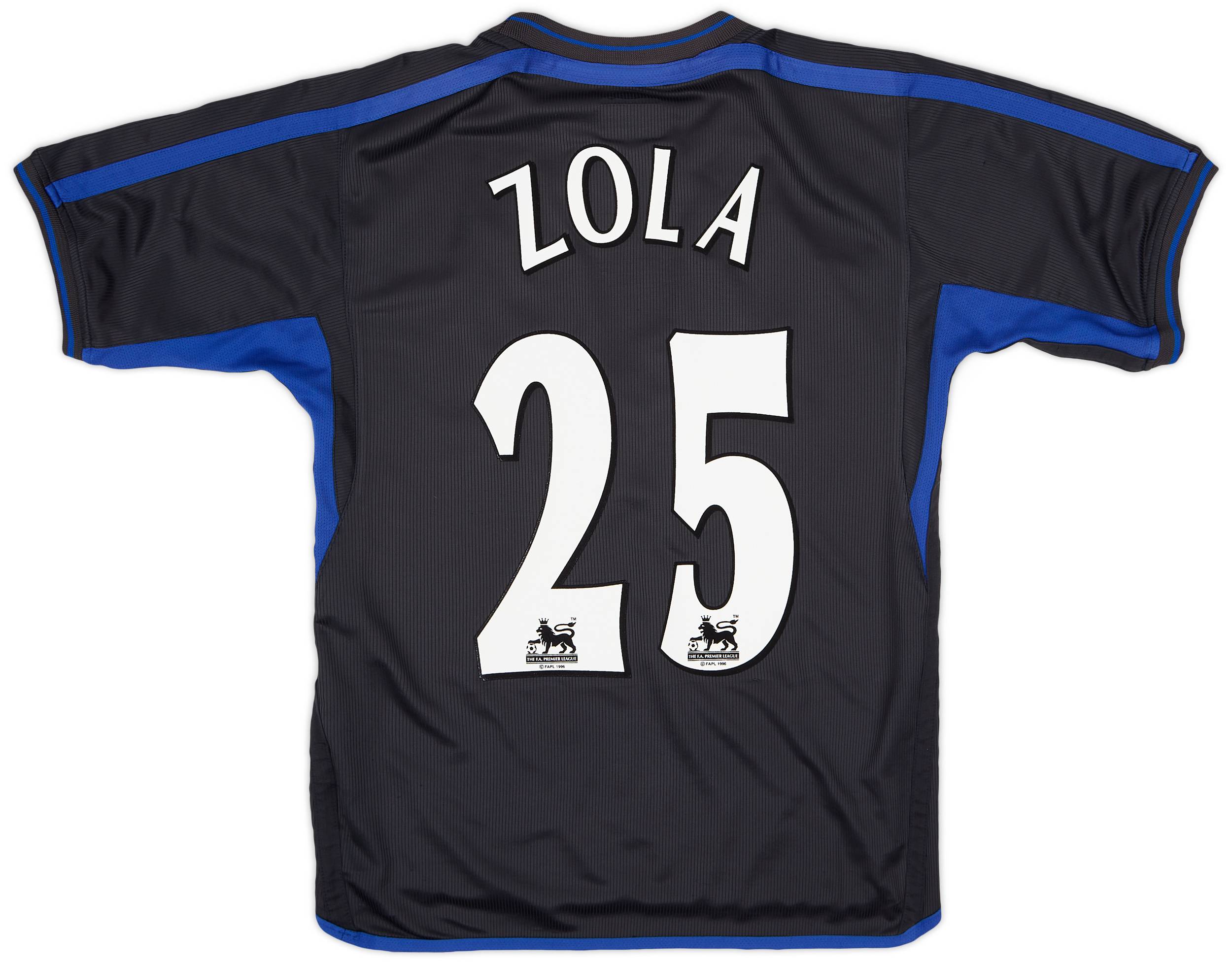 2002-04 Chelsea Away Shirt Zola #25 - 8/10 - (S)