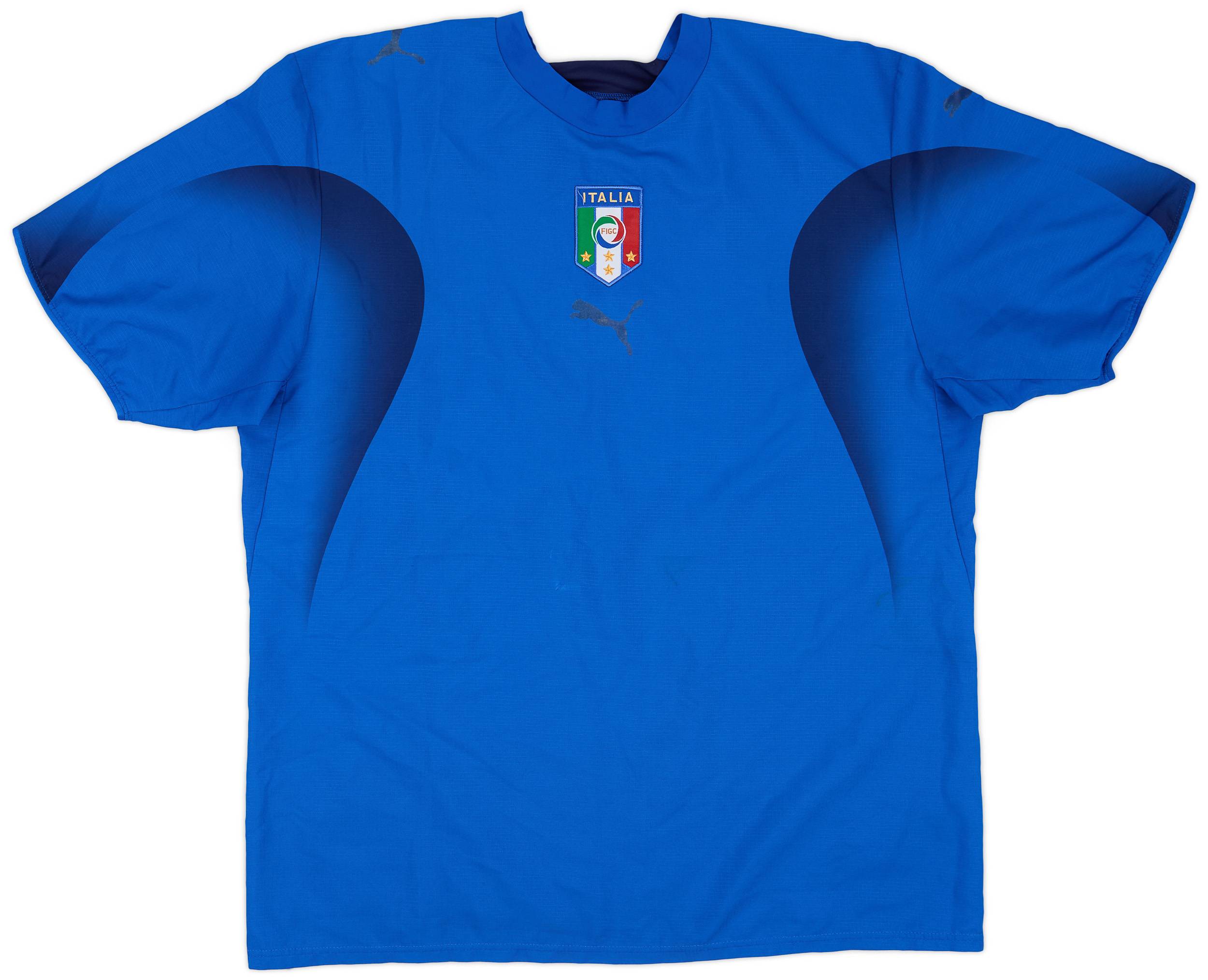 2006 Italy Home Shirt - 4/10 - (L)
