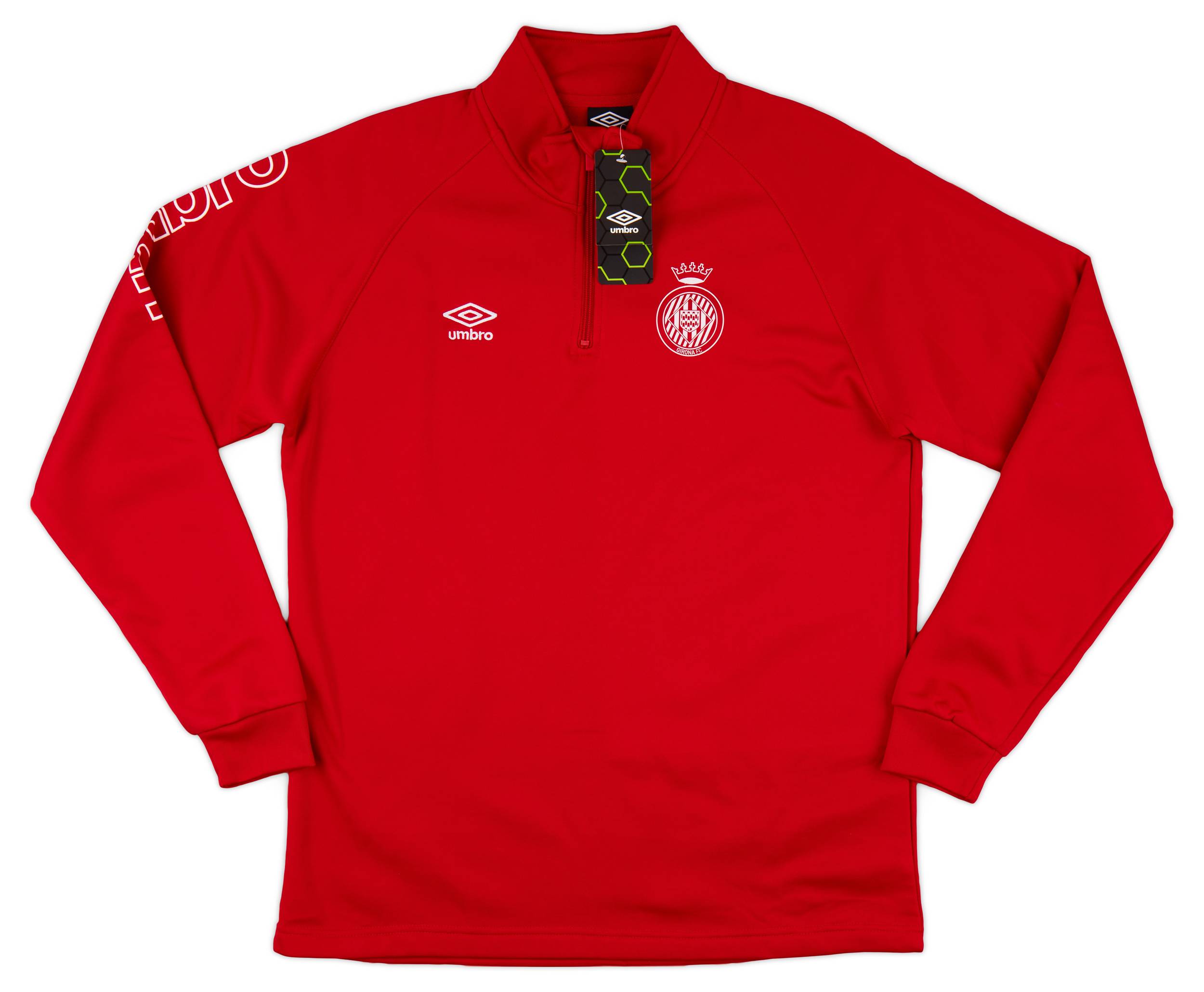2018-19 Girona Umbro 1/4 Zip Training Top