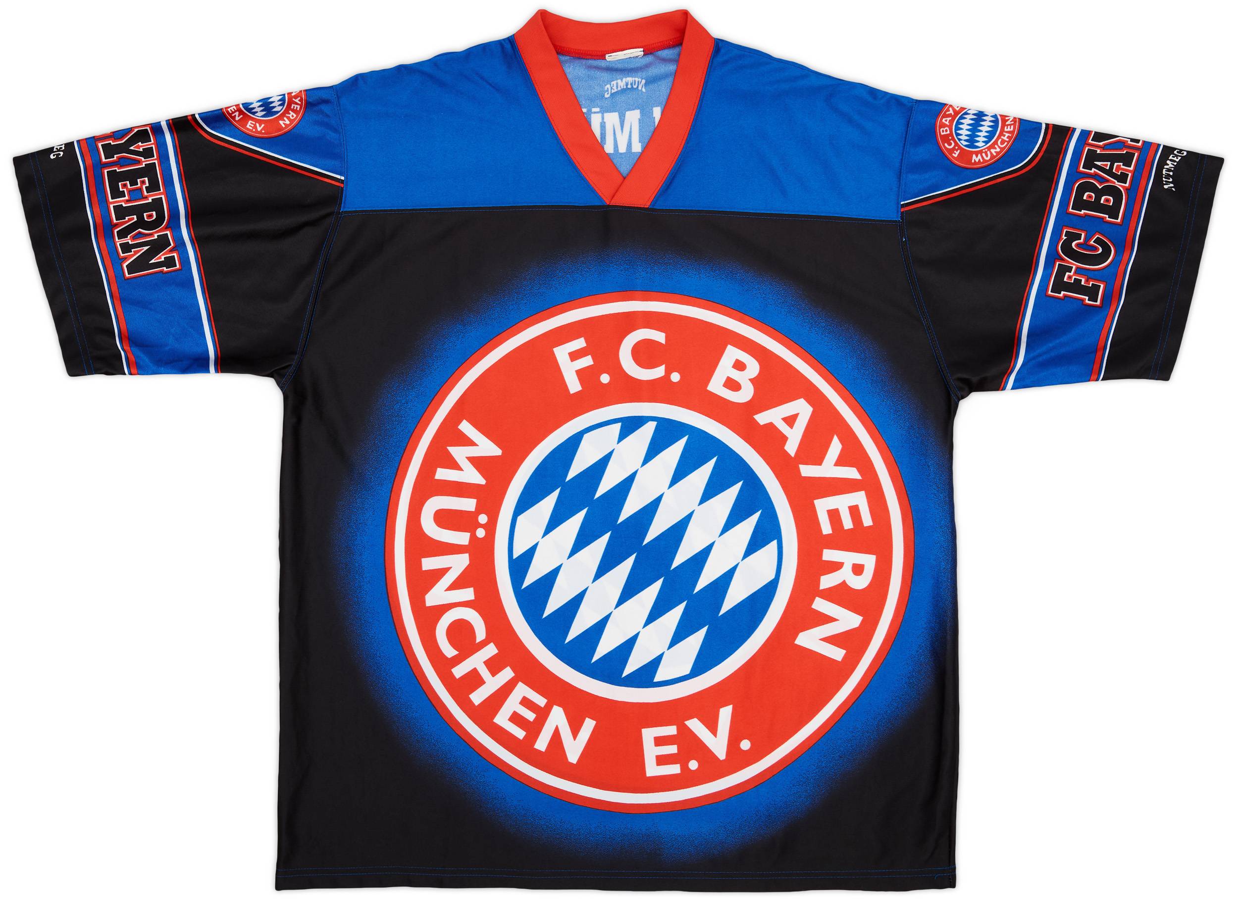 1990s Bayern Munich Nutmeg Graphic Shirt - 9/10 - (XXL)