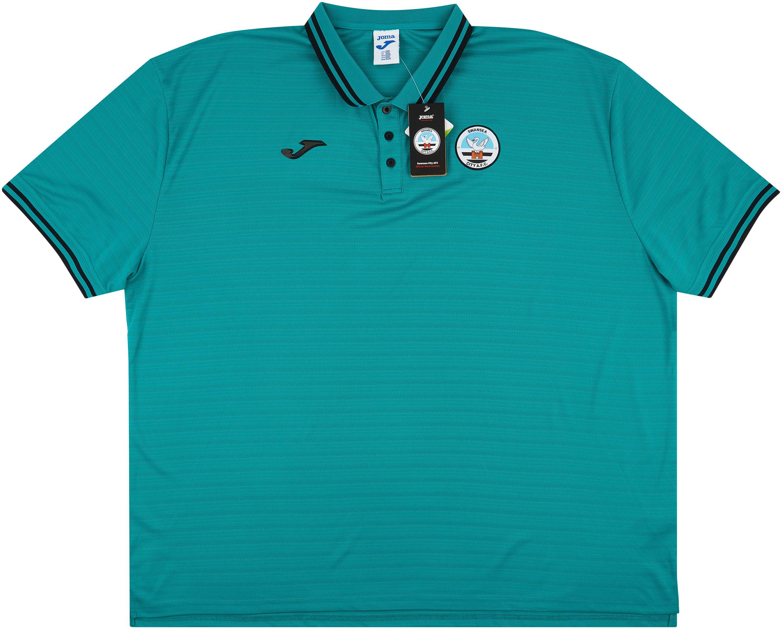 2022-23 Swansea Joma Polo T-Shirt (5XL)