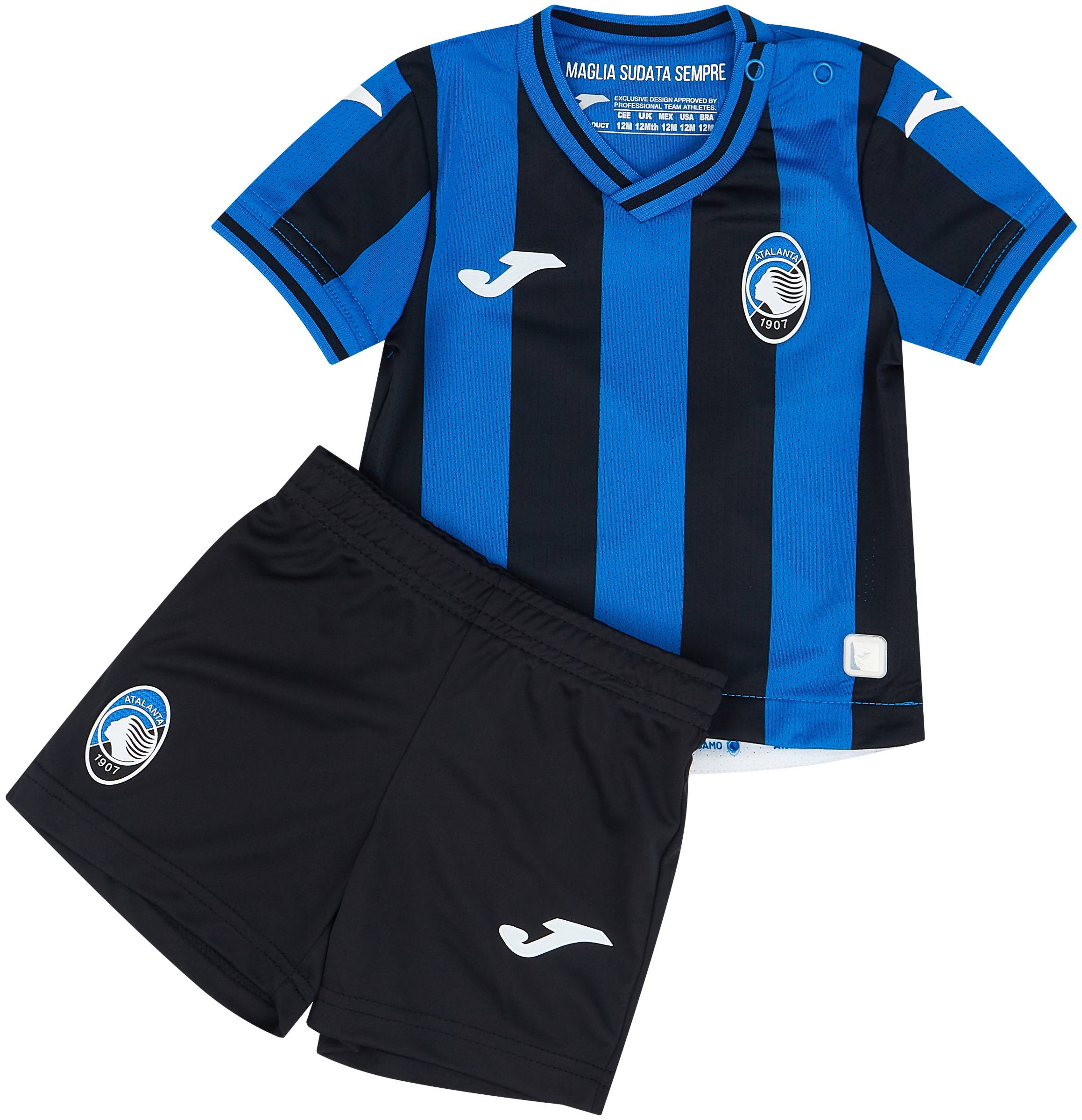 2022-23 Atalanta Home Shirt & Shorts Kit (12 Months)