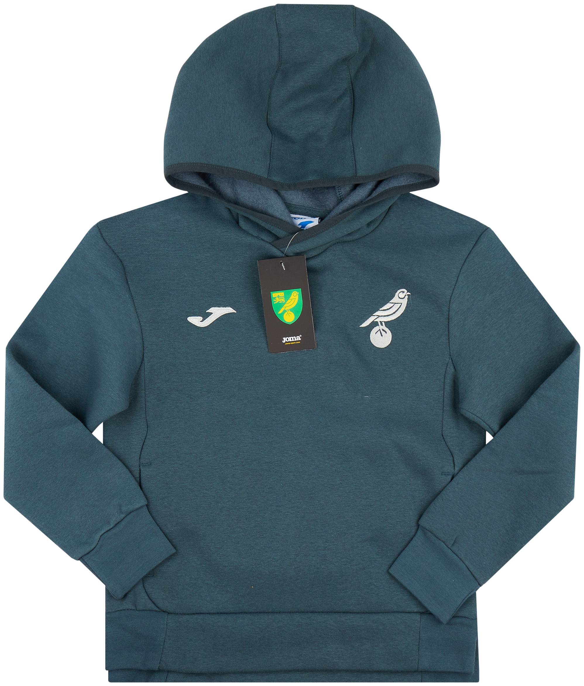 2022-23 Norwich Joma Hooded Top (4XS)