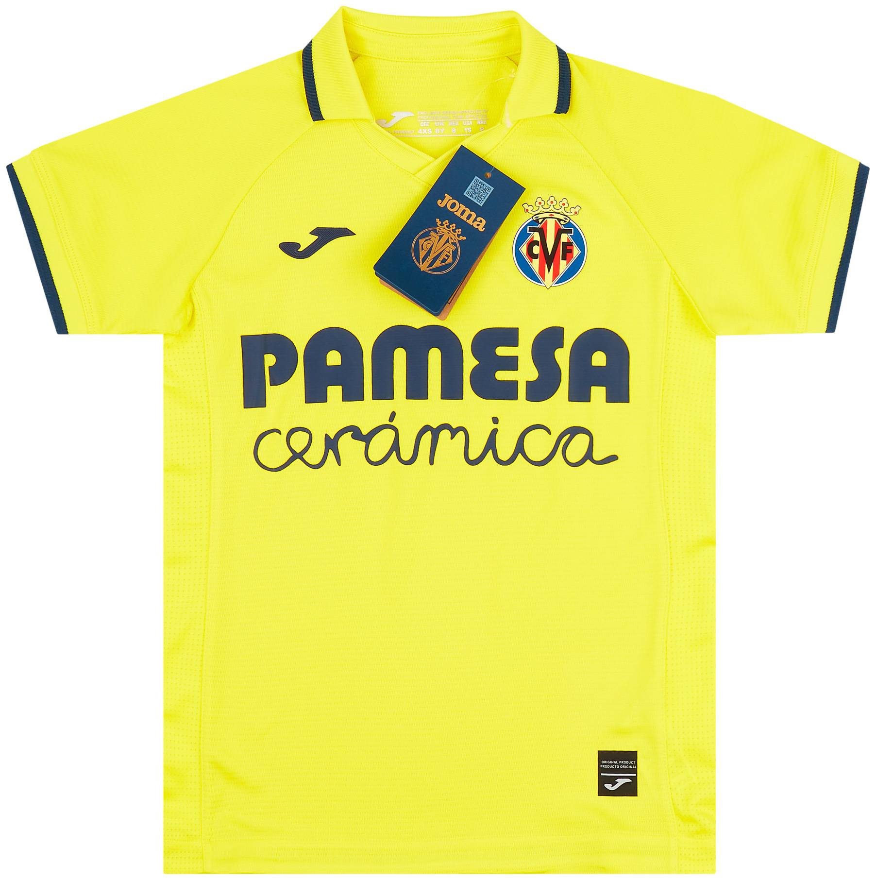 2022-23 Villarreal Home Shirt (4XS)