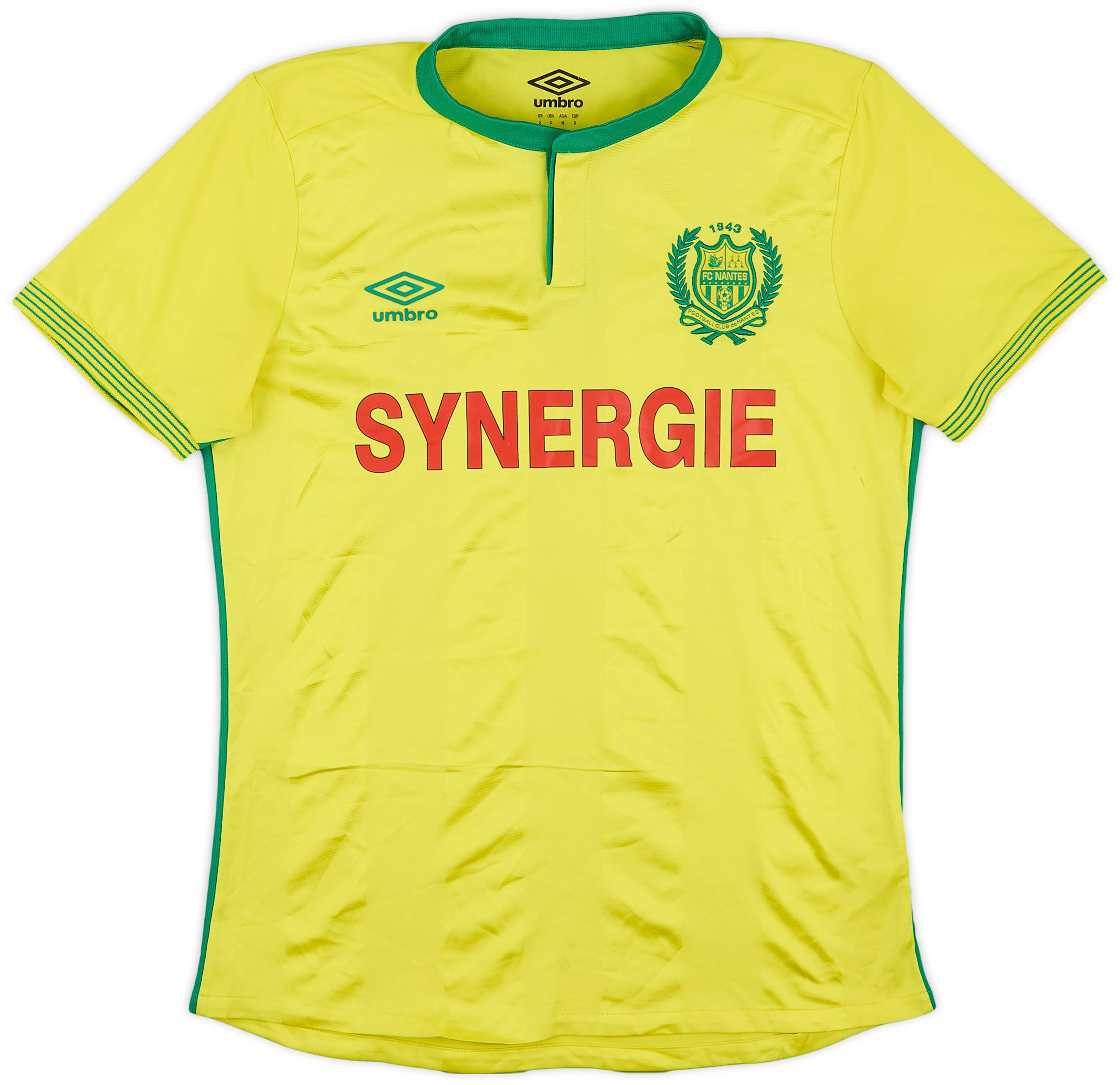 2015-16 Nantes Home Shirt - 9/10 - (S)