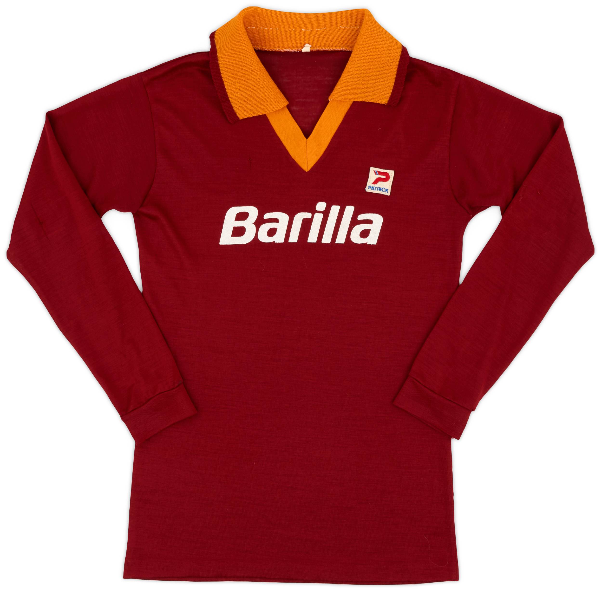 1982-83 Roma Home L/S Shirt - 8/10 - (M)